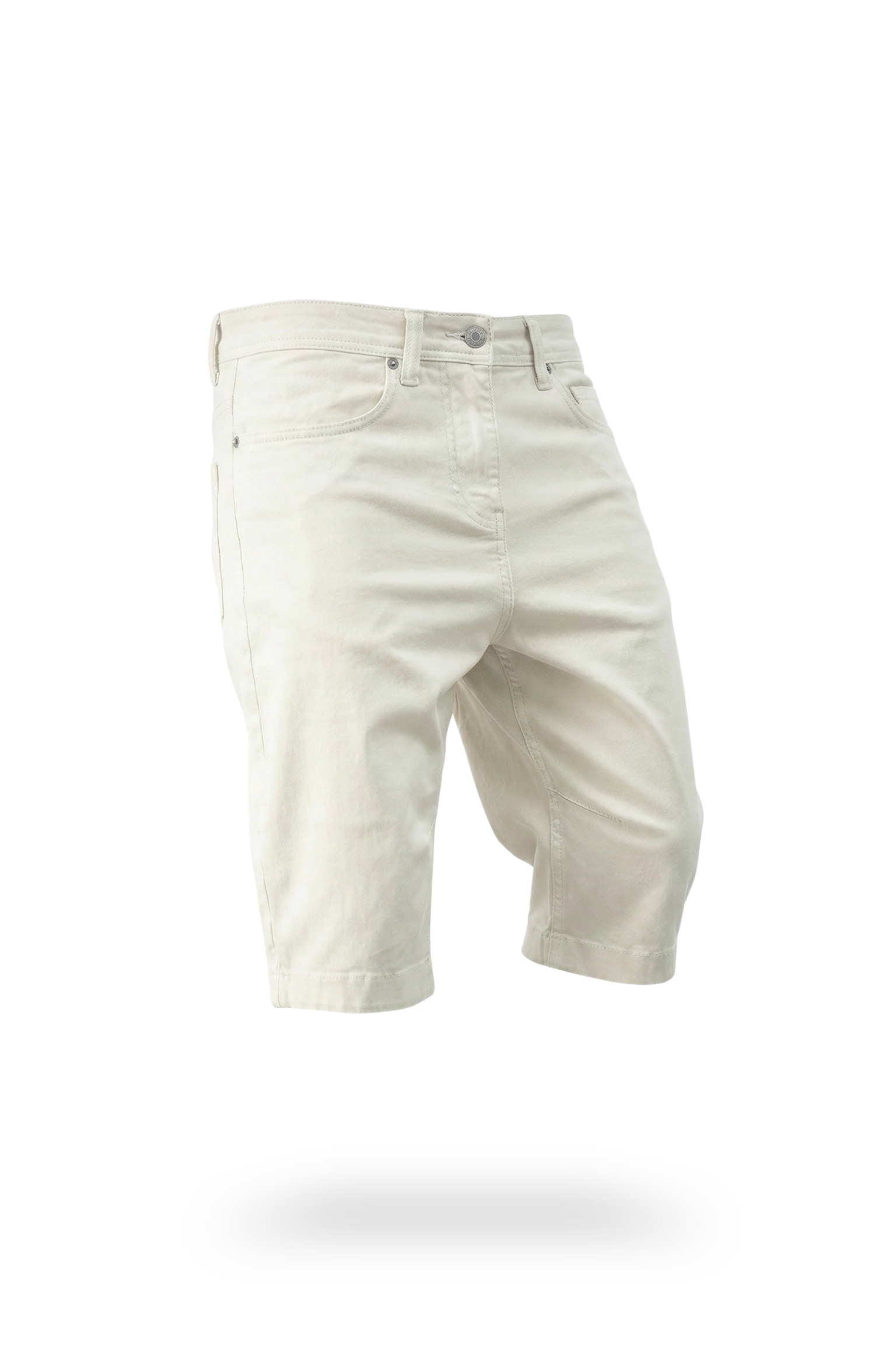 SOFT - Bermuda long - Crème