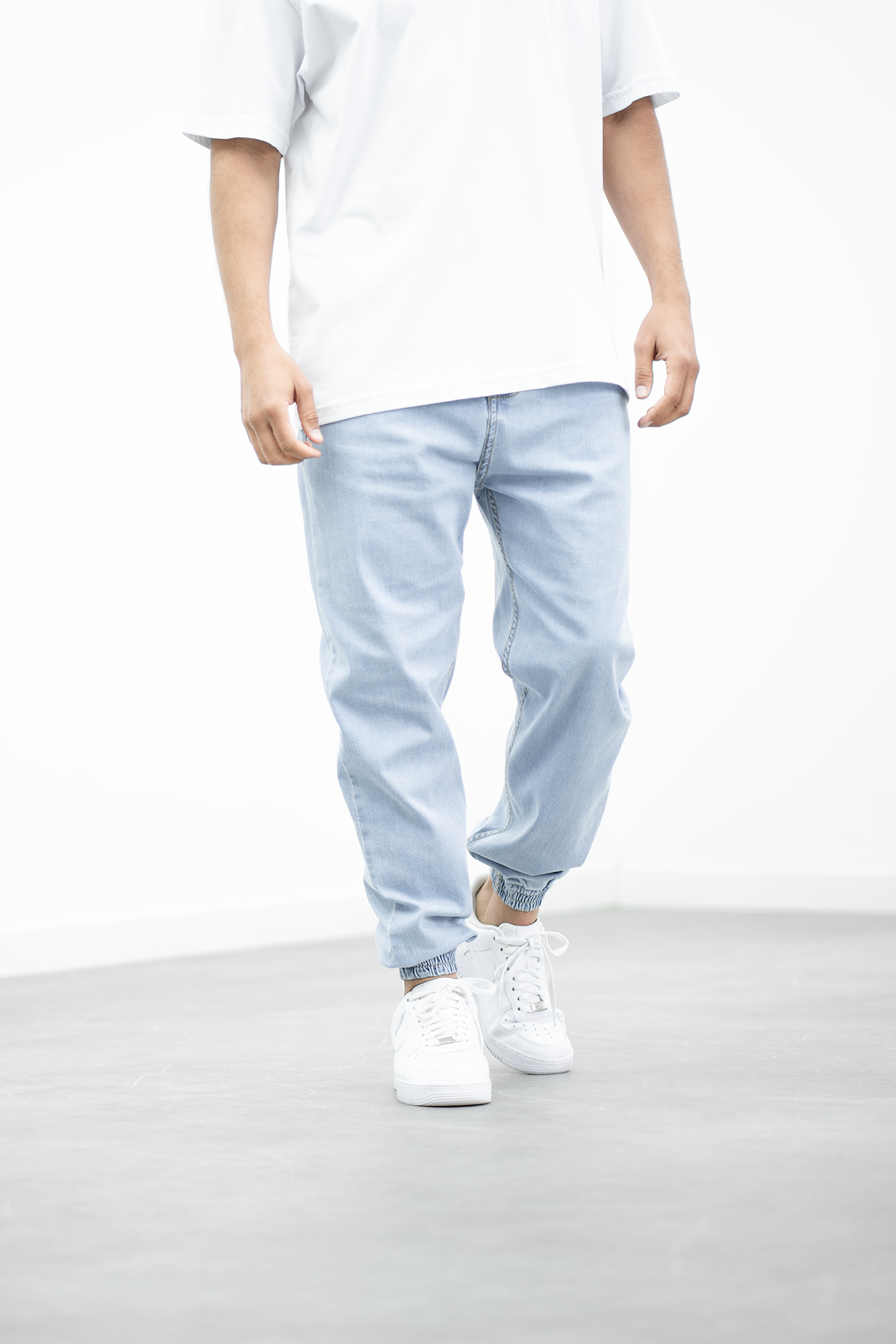 Pantalon jogpant jeans bleach Nil