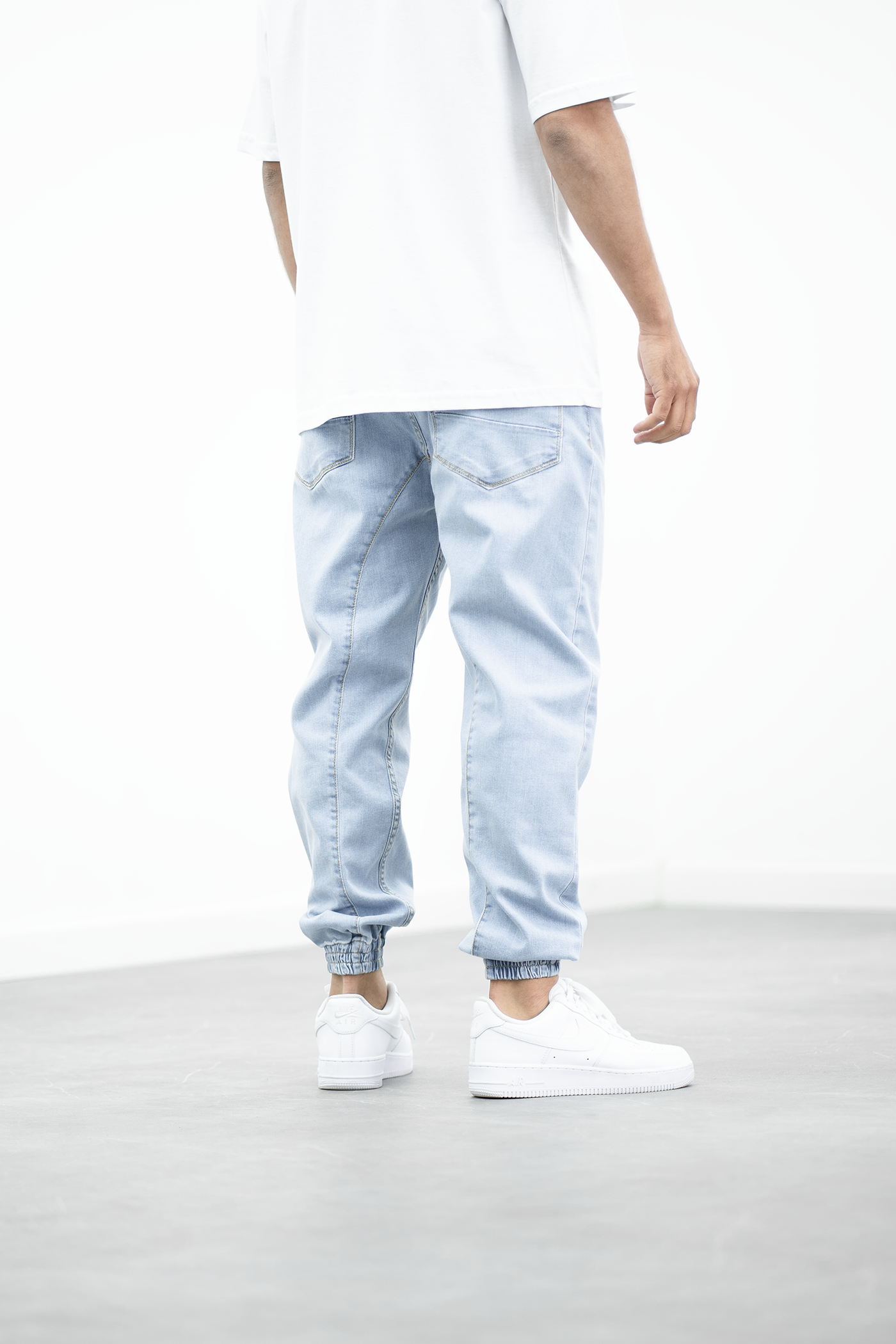 Pantalon jogpant jeans bleach Nil