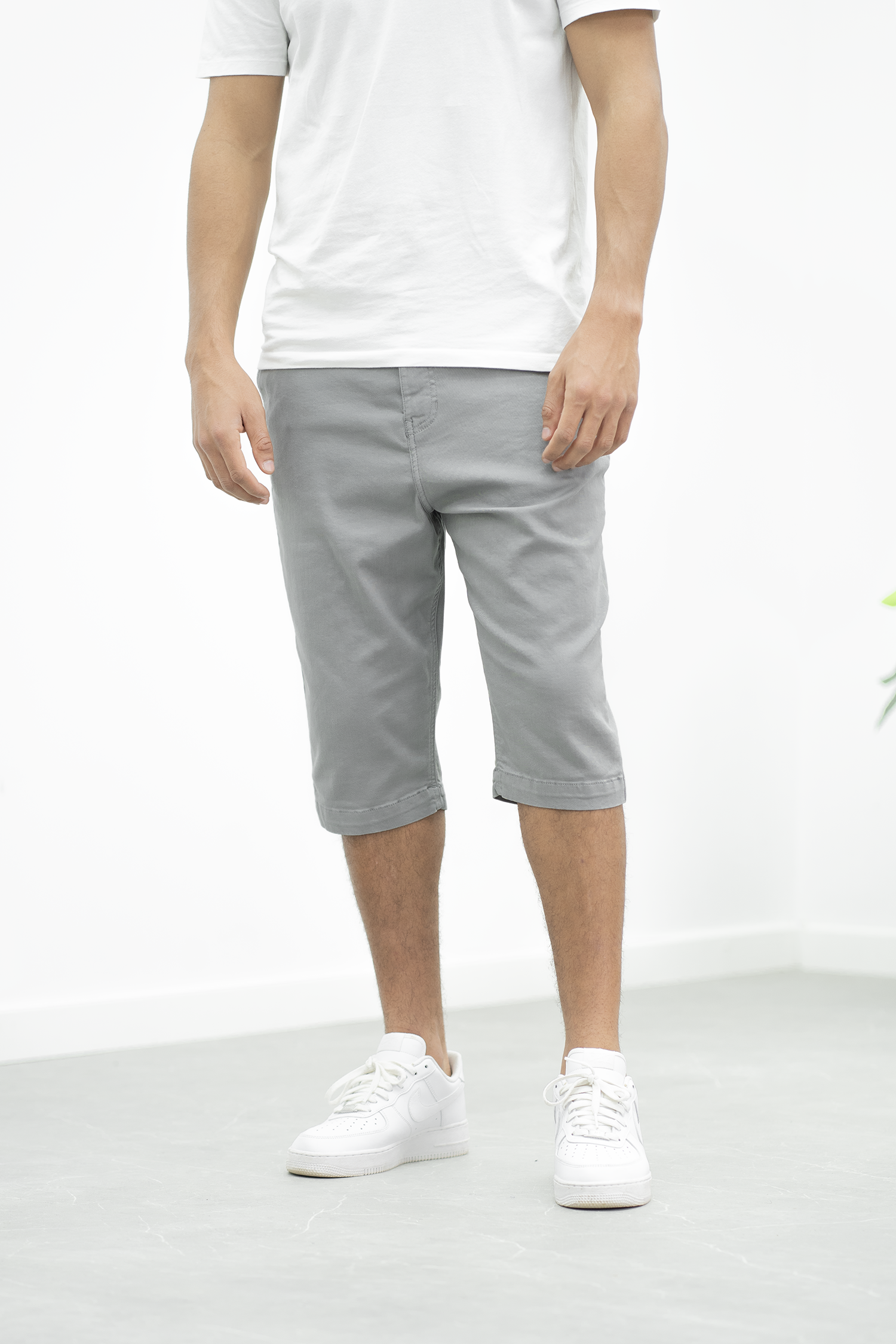 Bermuda long Chevy - Gris