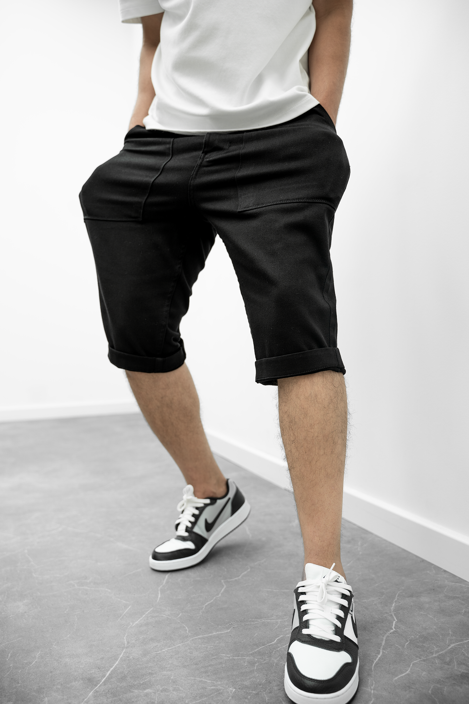 Bermuda long Brod - noir