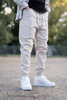 PANTALON HOMME CARGO CREME
