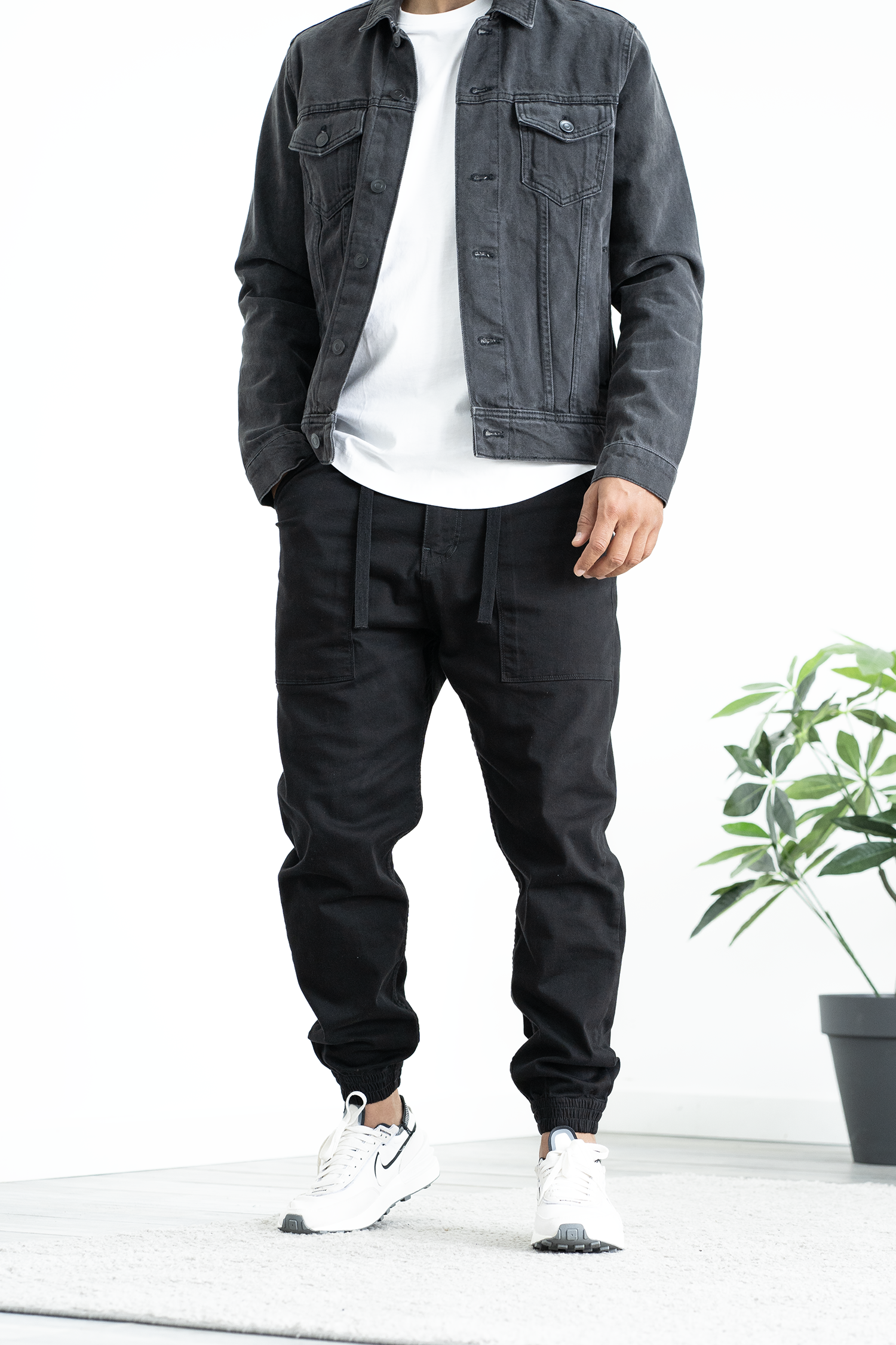 Pantalon jogpant Brod - noir