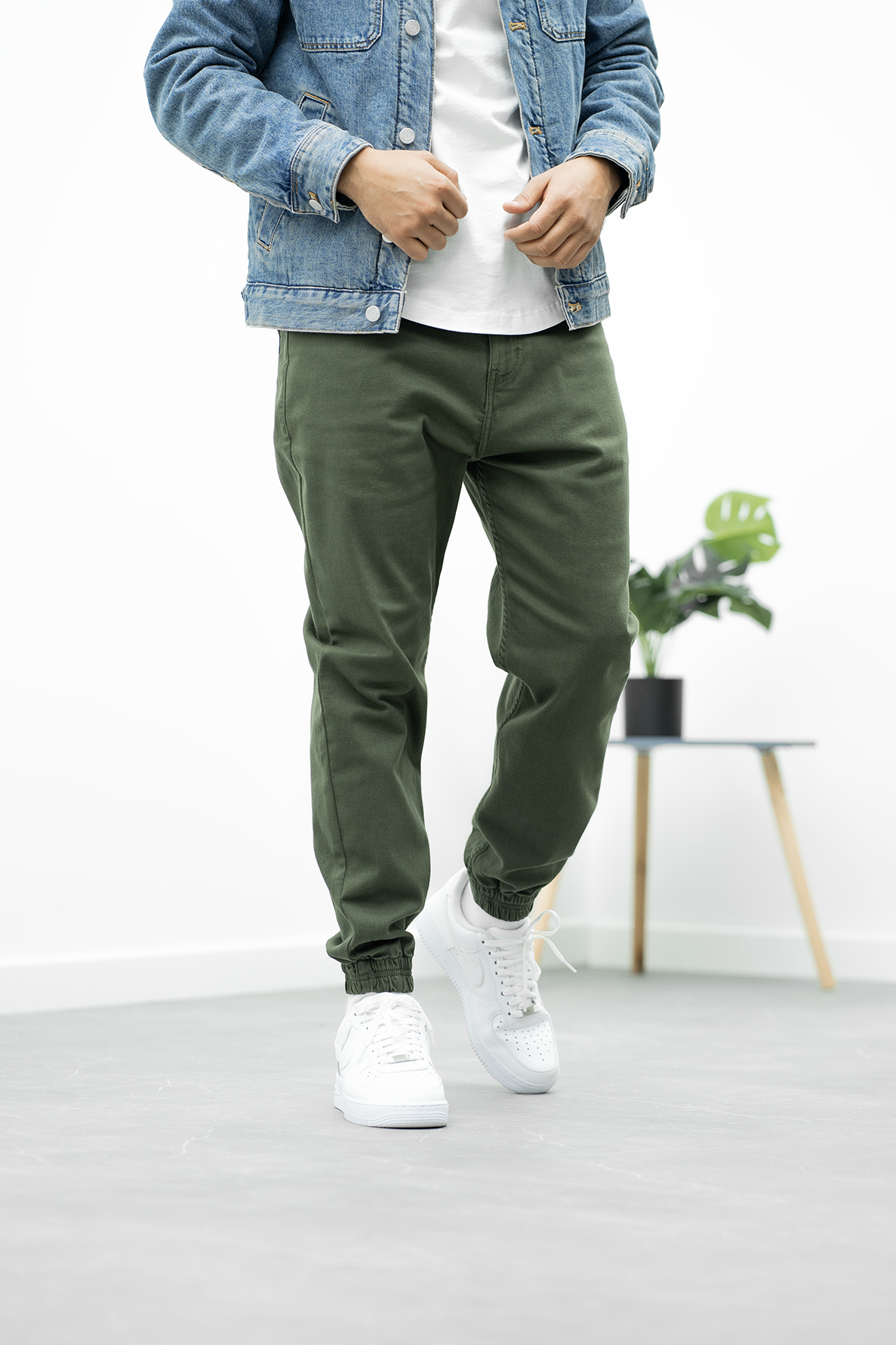 Pantalon jogpant Chevy - kaki