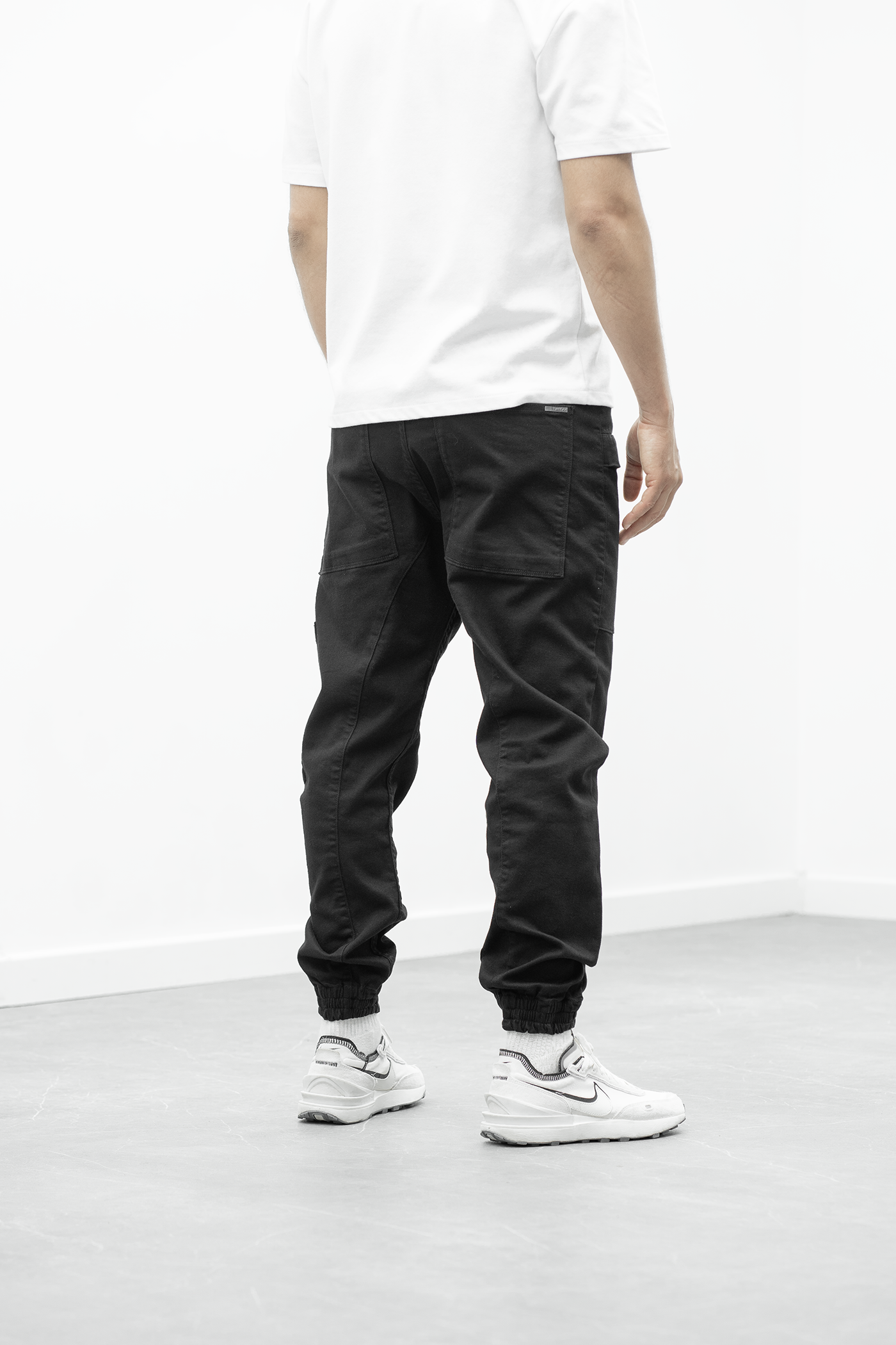 Pantalon jogpant cargo Gate - noir