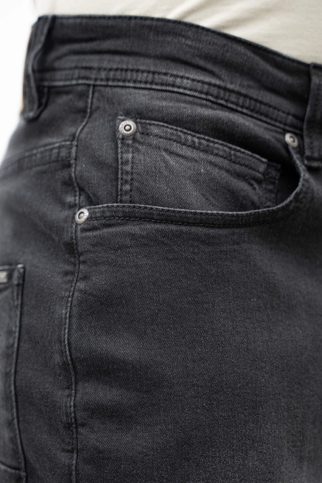 Pantalon jogpant jeans stone Dark