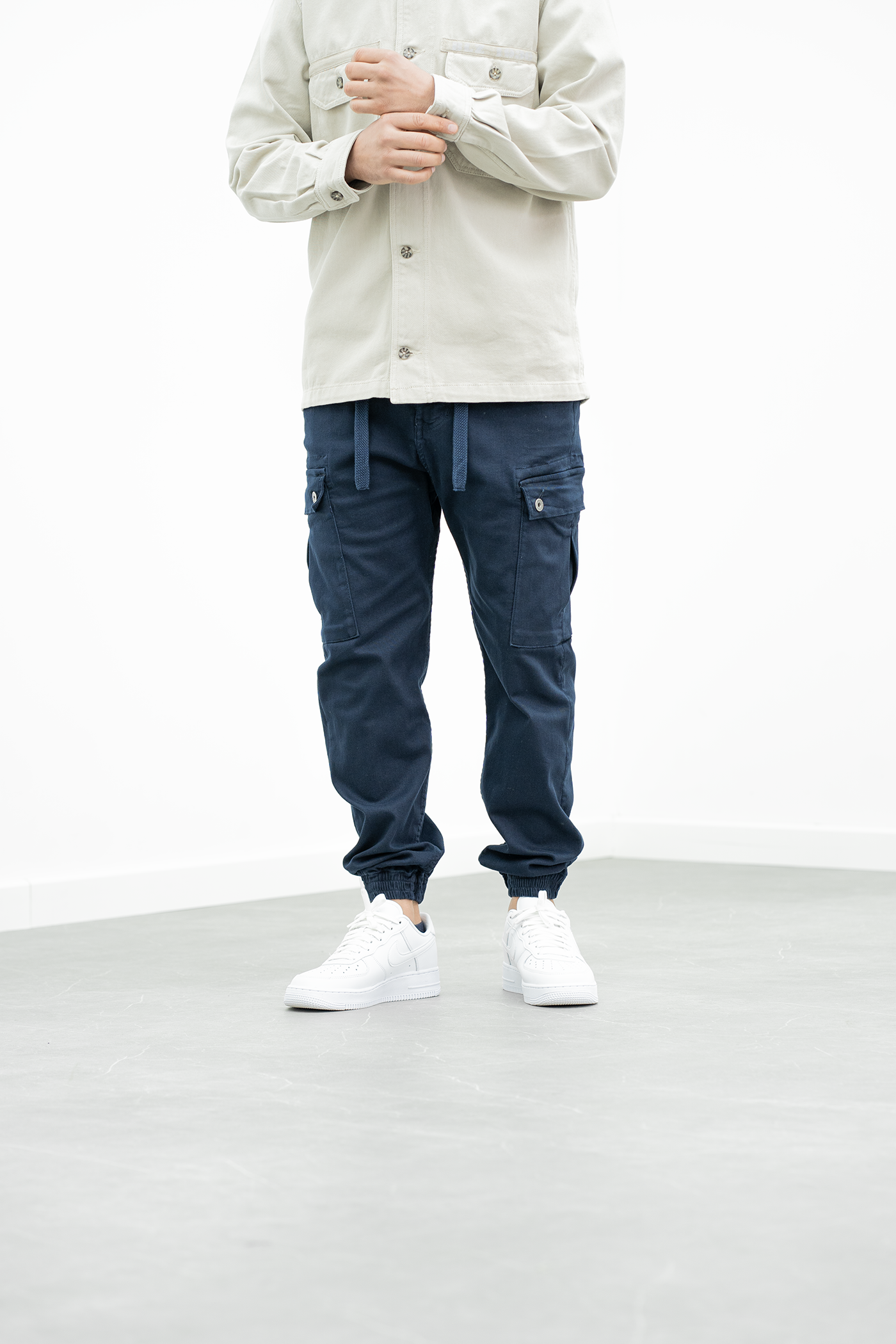 Pantalon jogpant cargo Chevy - marine