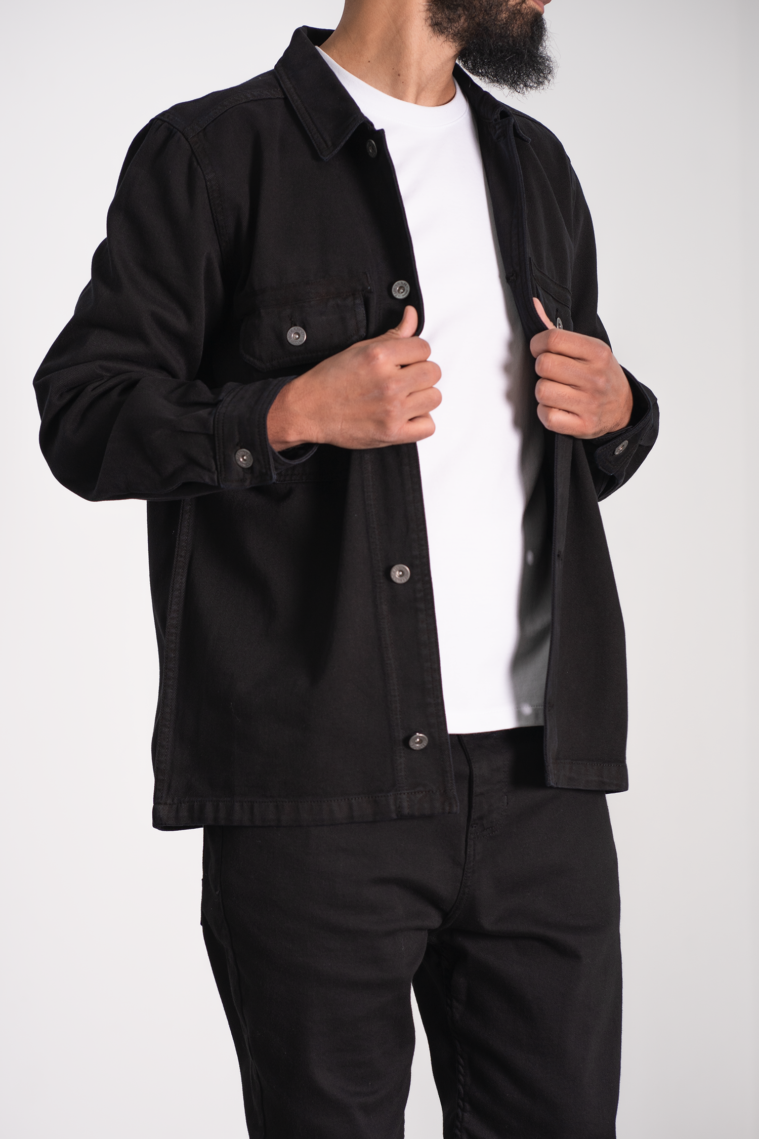 PATINA – Surchemise - noir