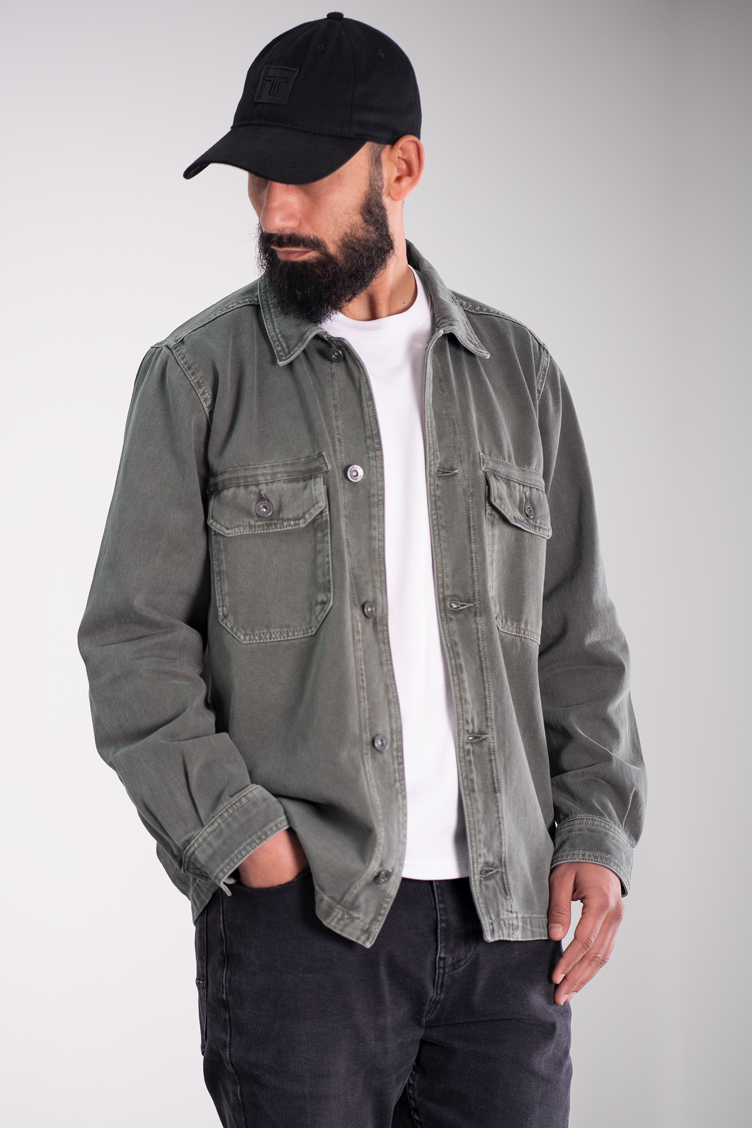 PATINA – Surchemise - kaki