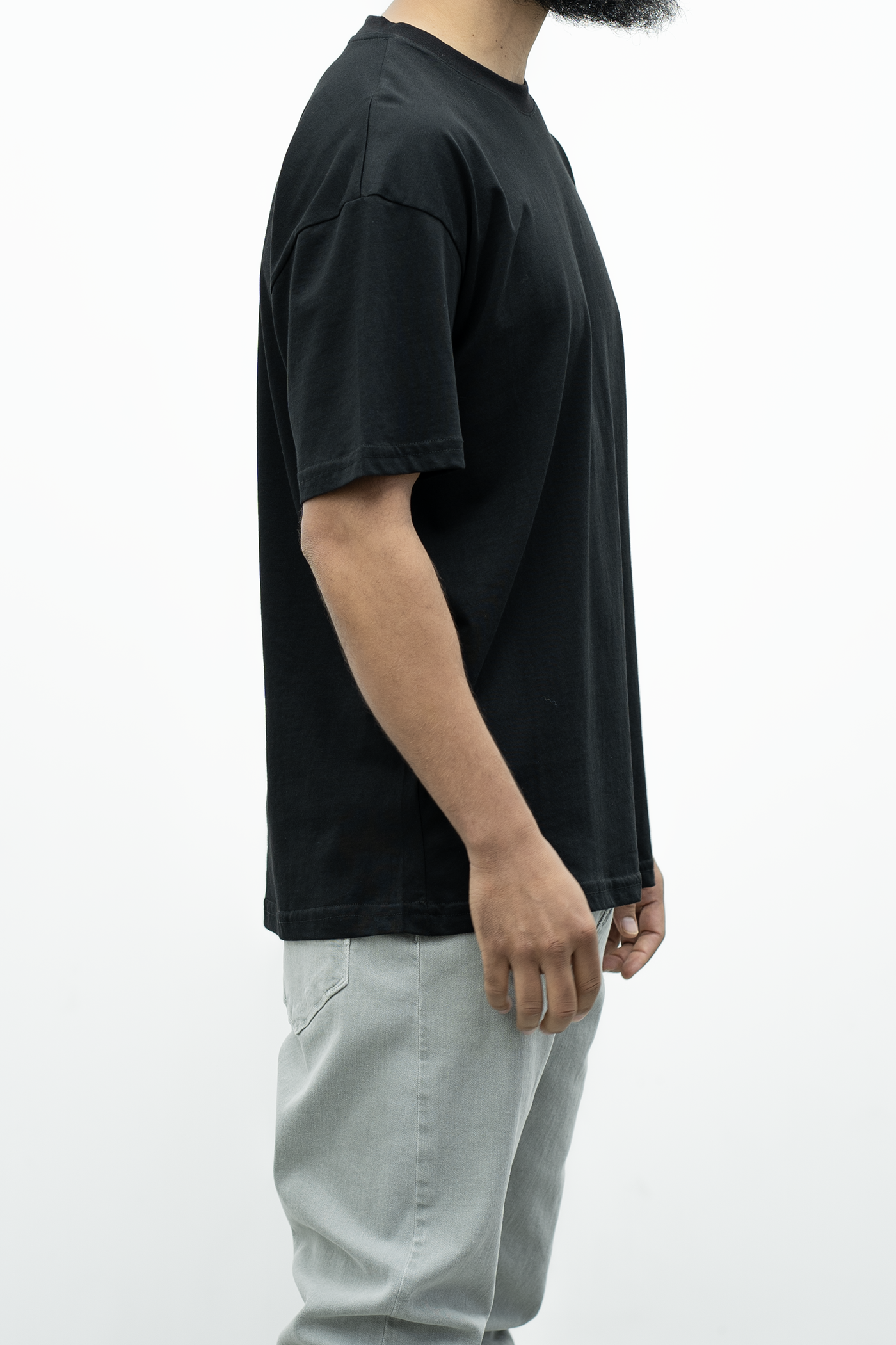 T-shirt oversize - noir