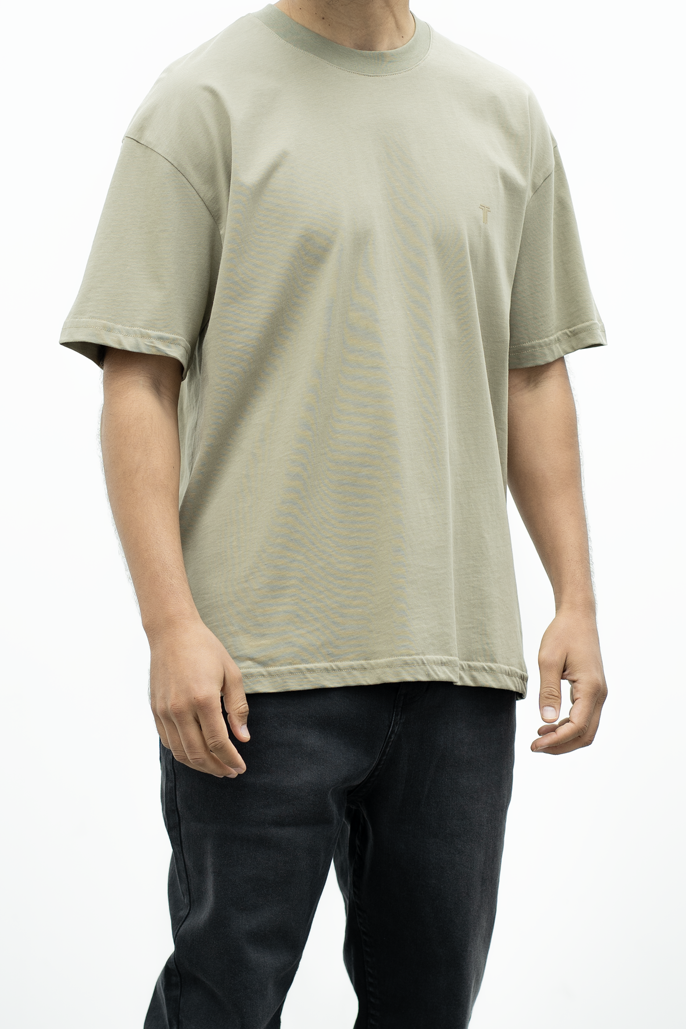 T-shirt oversize - olive