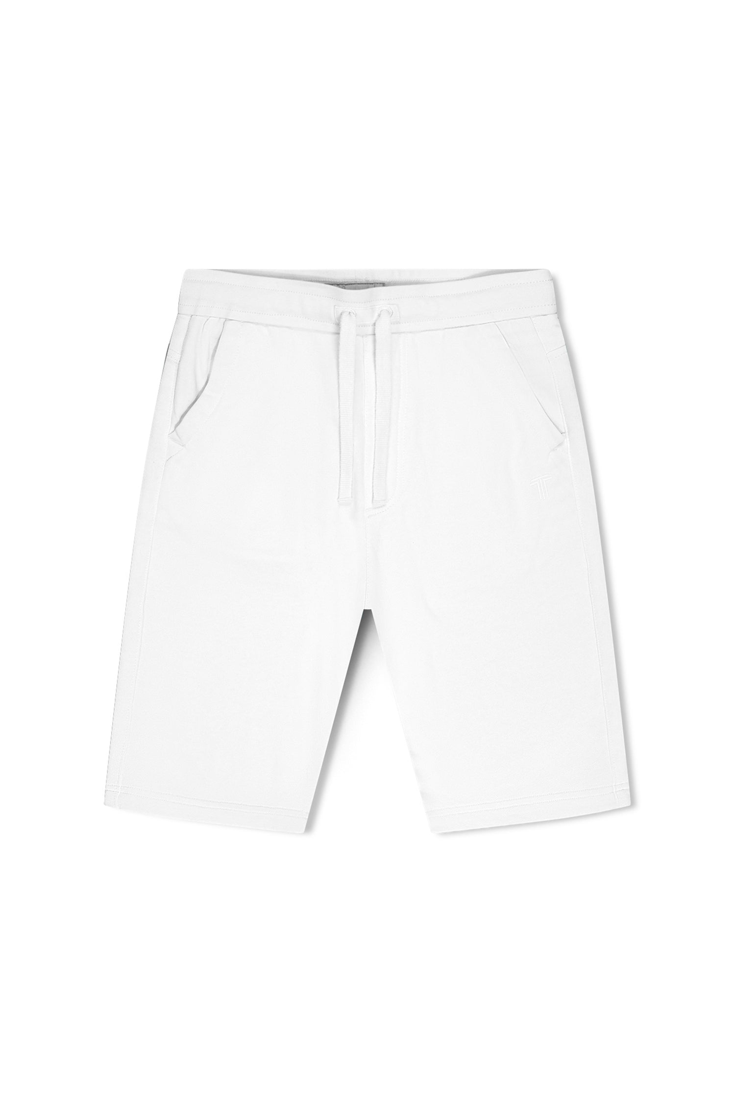 Bermuda long Molletoné - Blanc
