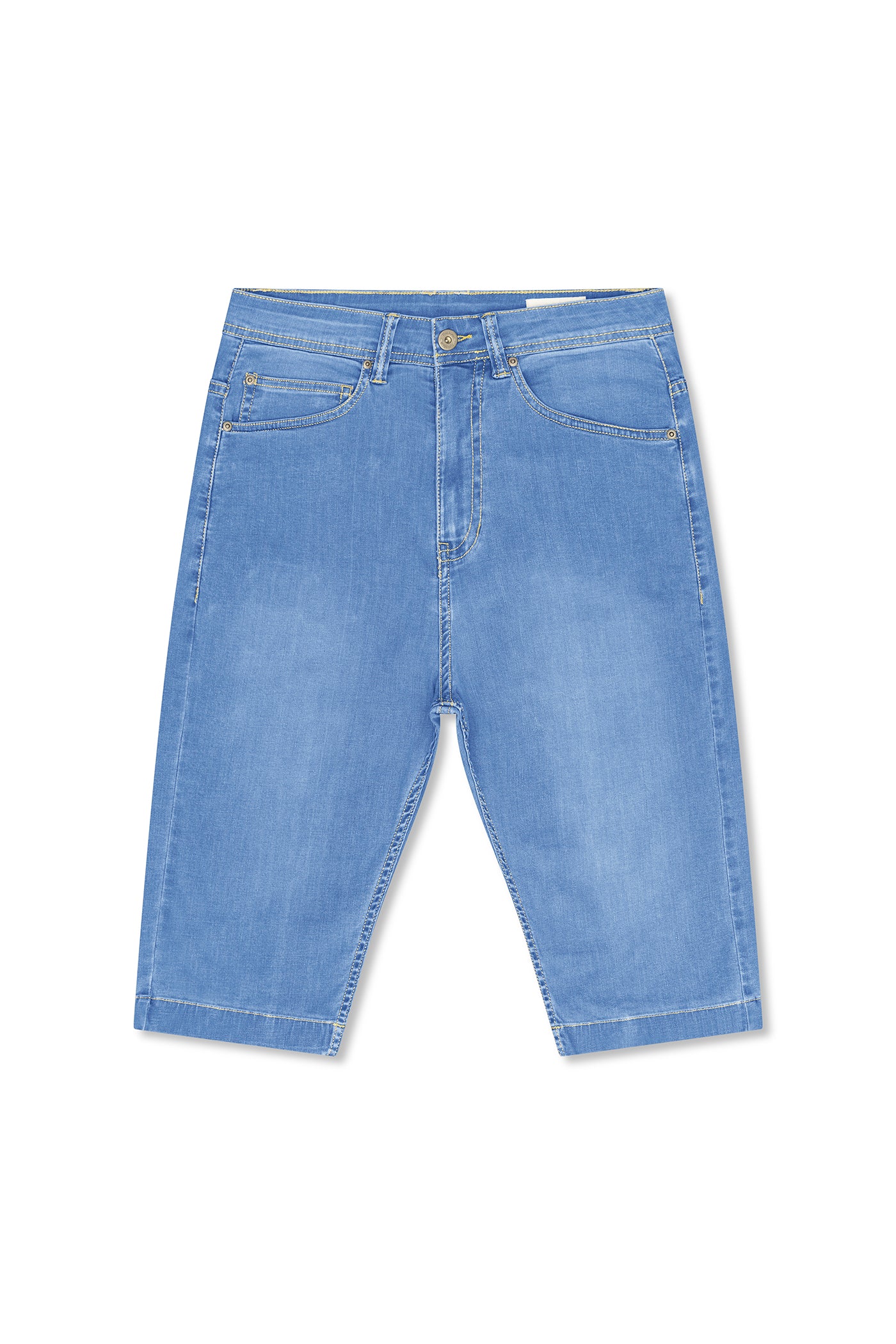 Bermuda long jeans Nil - Stone