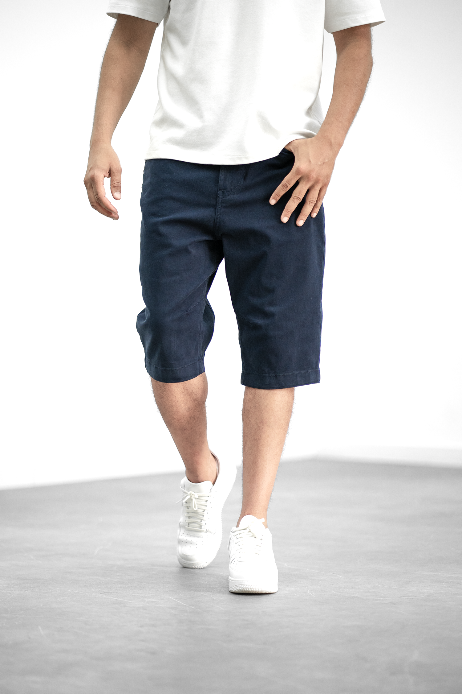 Bermuda long Soft - marine