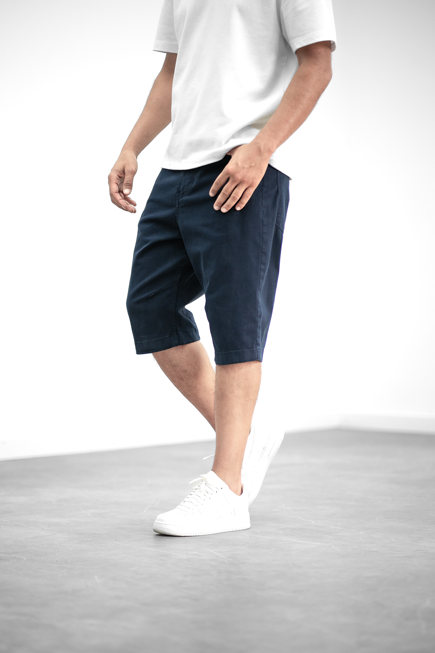 Bermuda long Soft - marine