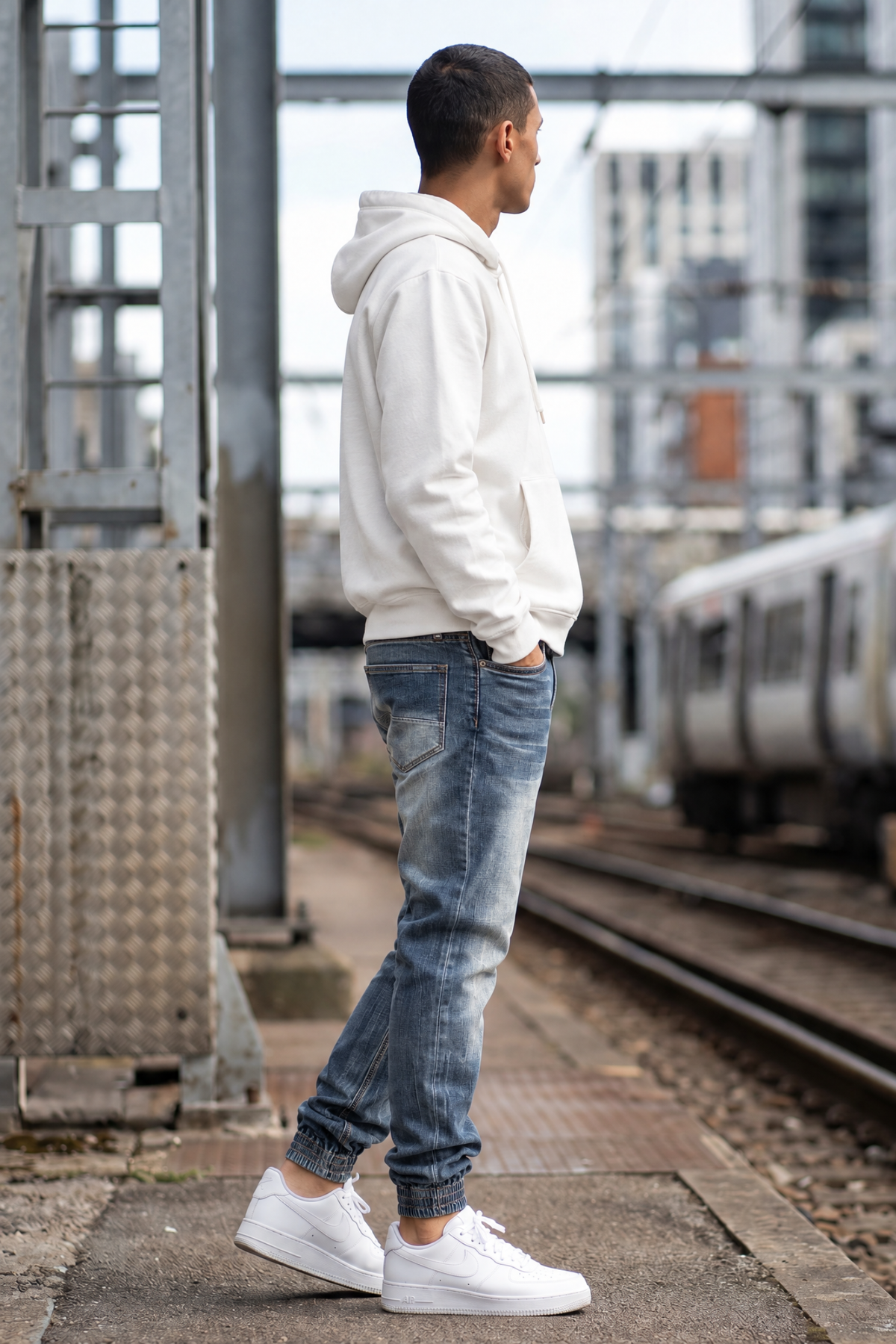 DUNEO – Jogpant denim