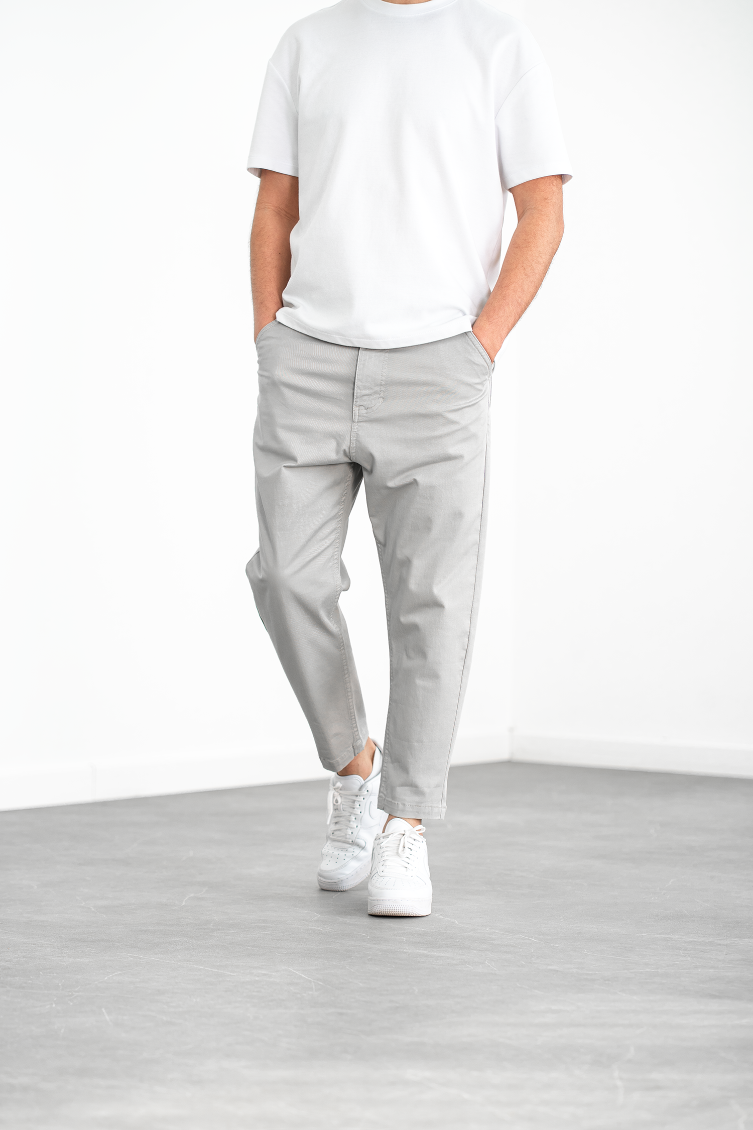 EVOK – Pantalon 7/8 - gris
