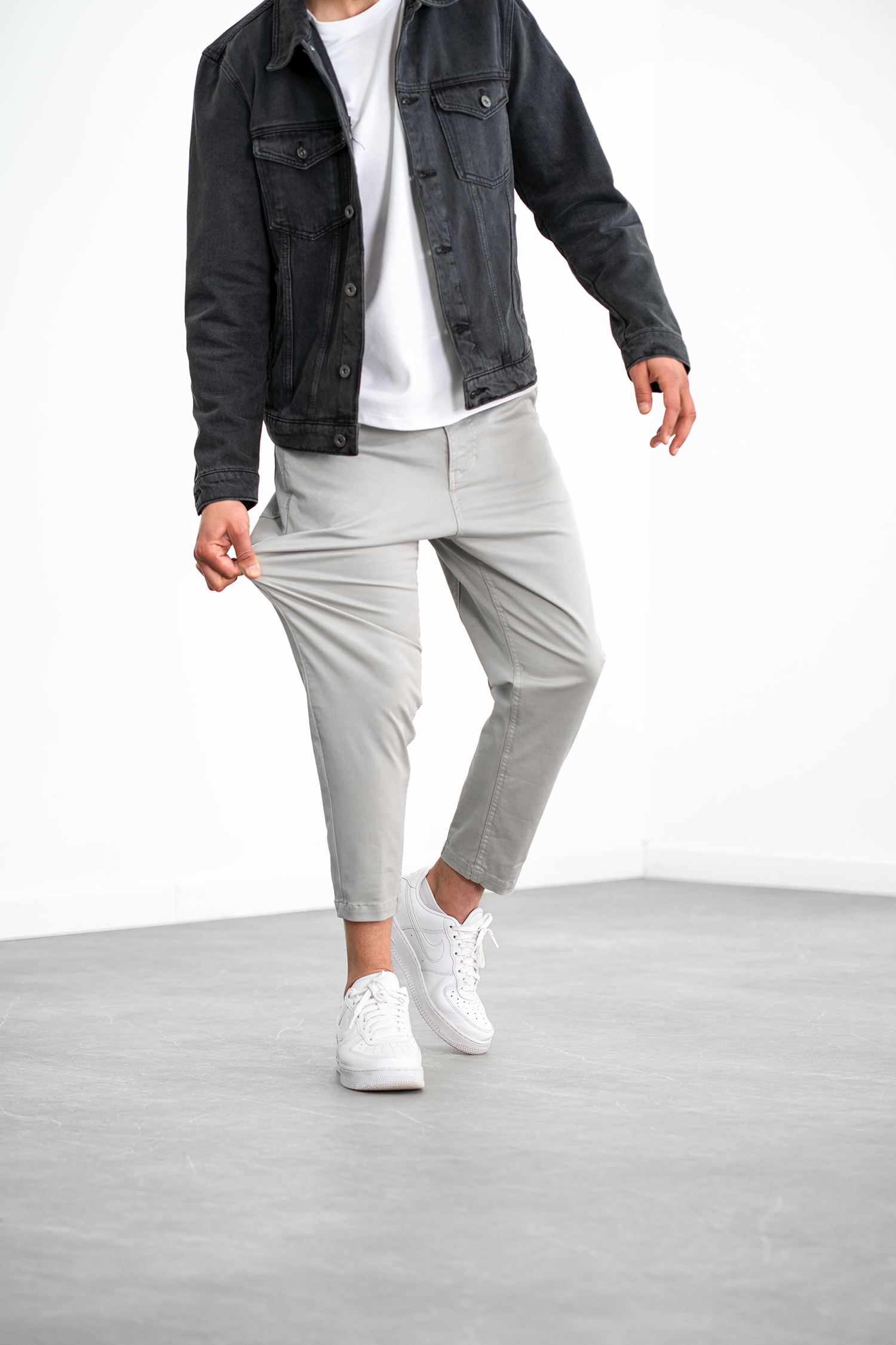 EVOK – Pantalon 7/8 - gris