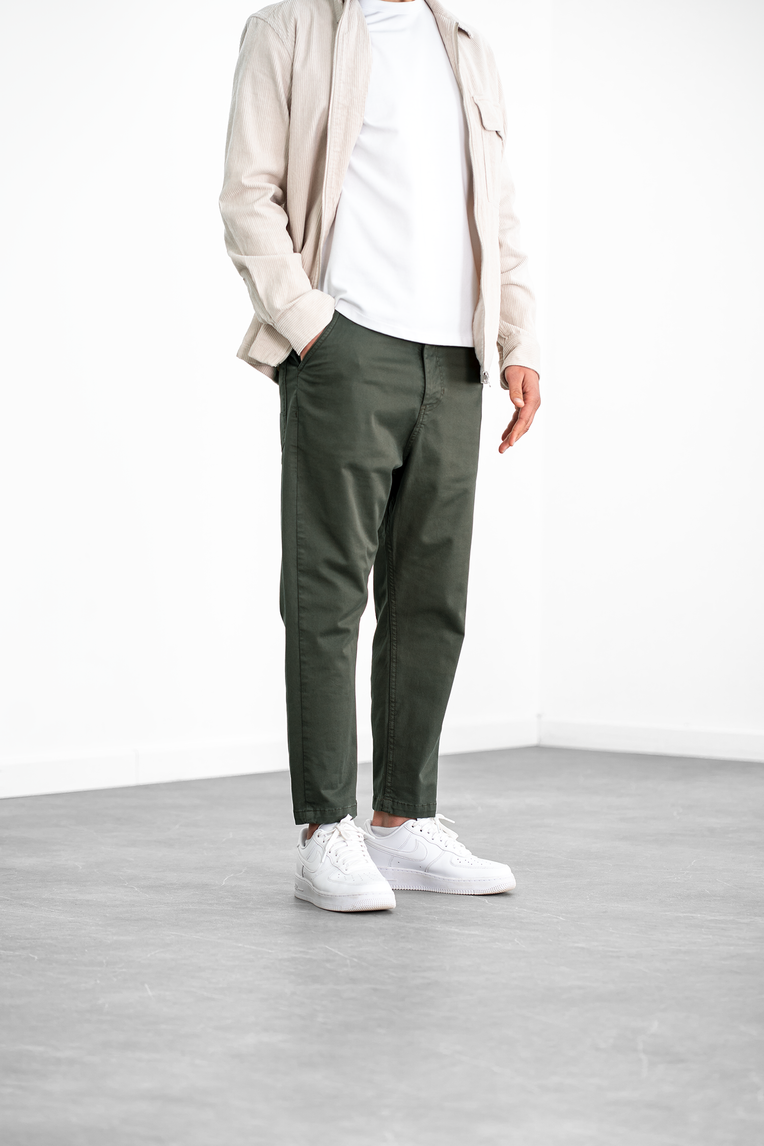 EVOK – Pantalon 7/8 - kaki