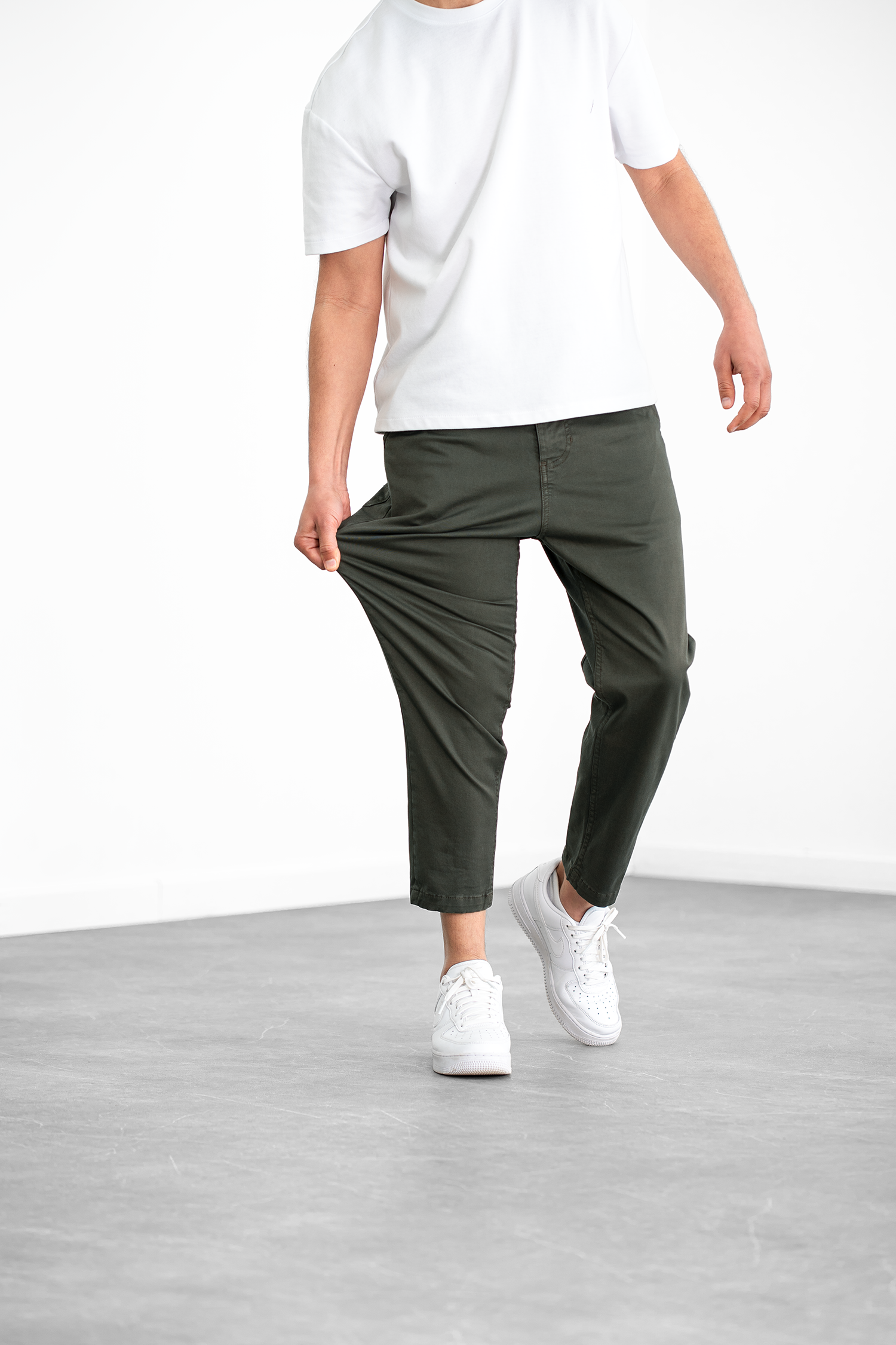 EVOK – Pantalon 7/8 - kaki