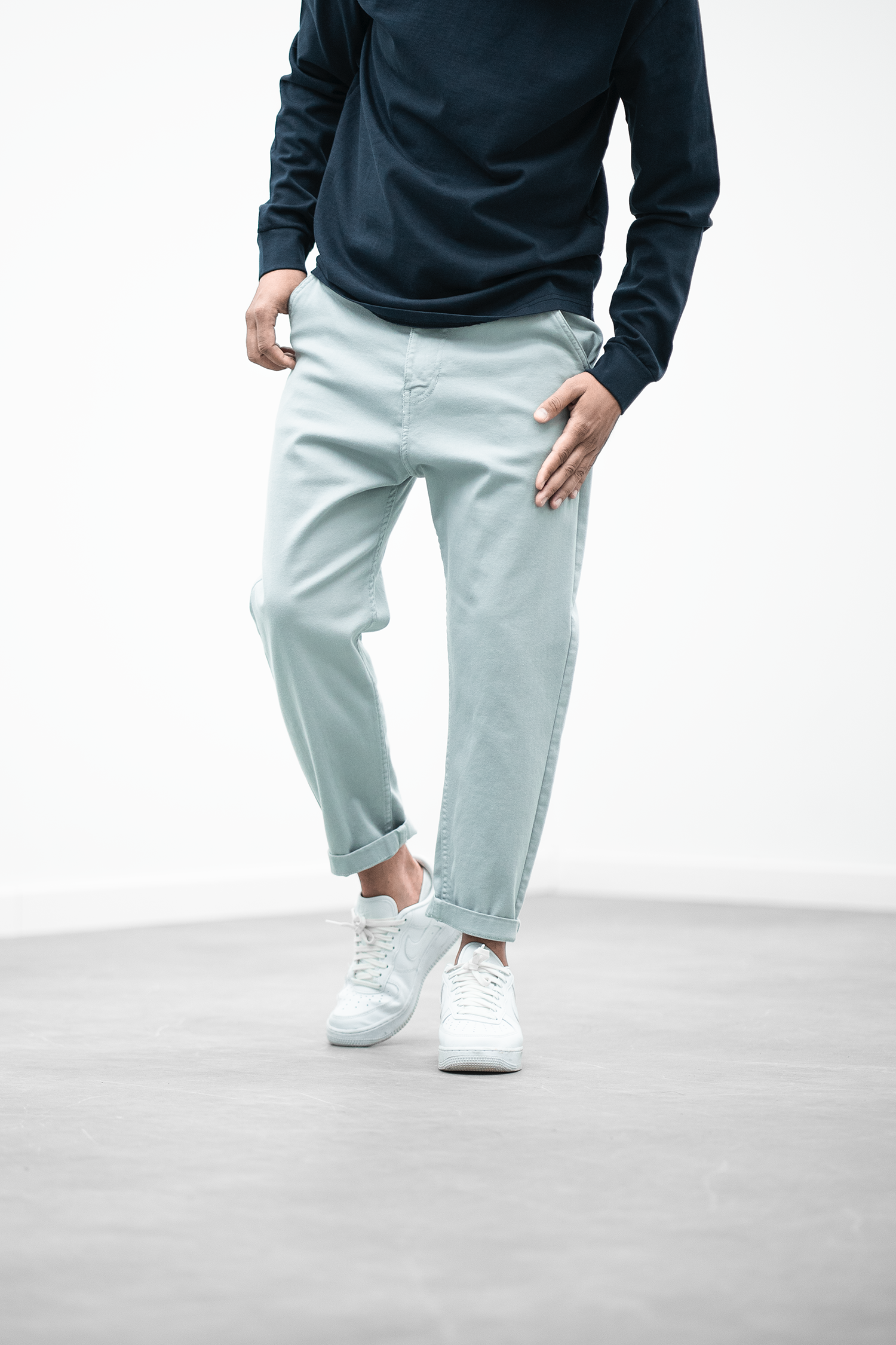 Pantalon 7/8ème Chevy - bleu brume