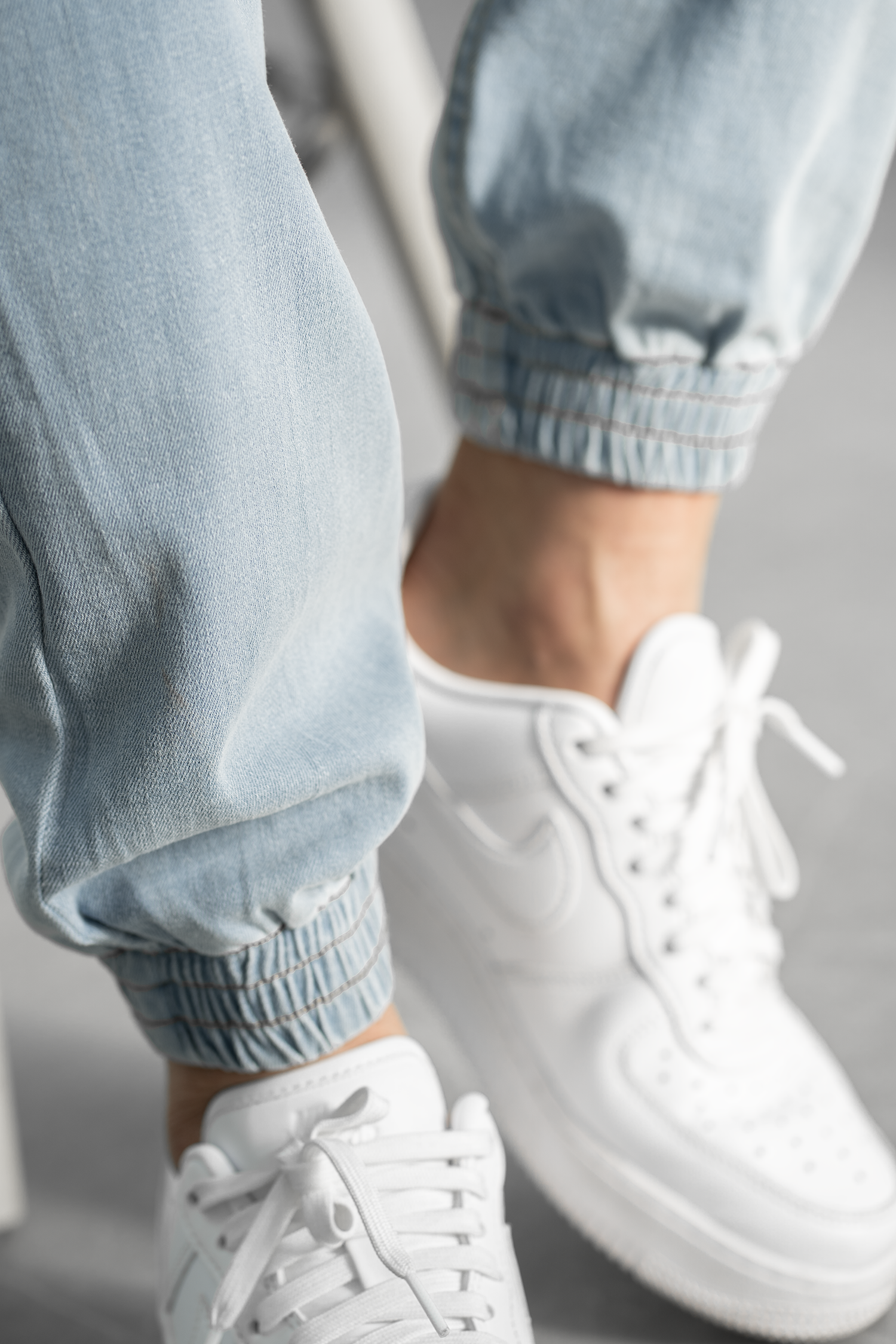 NIL – Jogpant Denim – Bleach