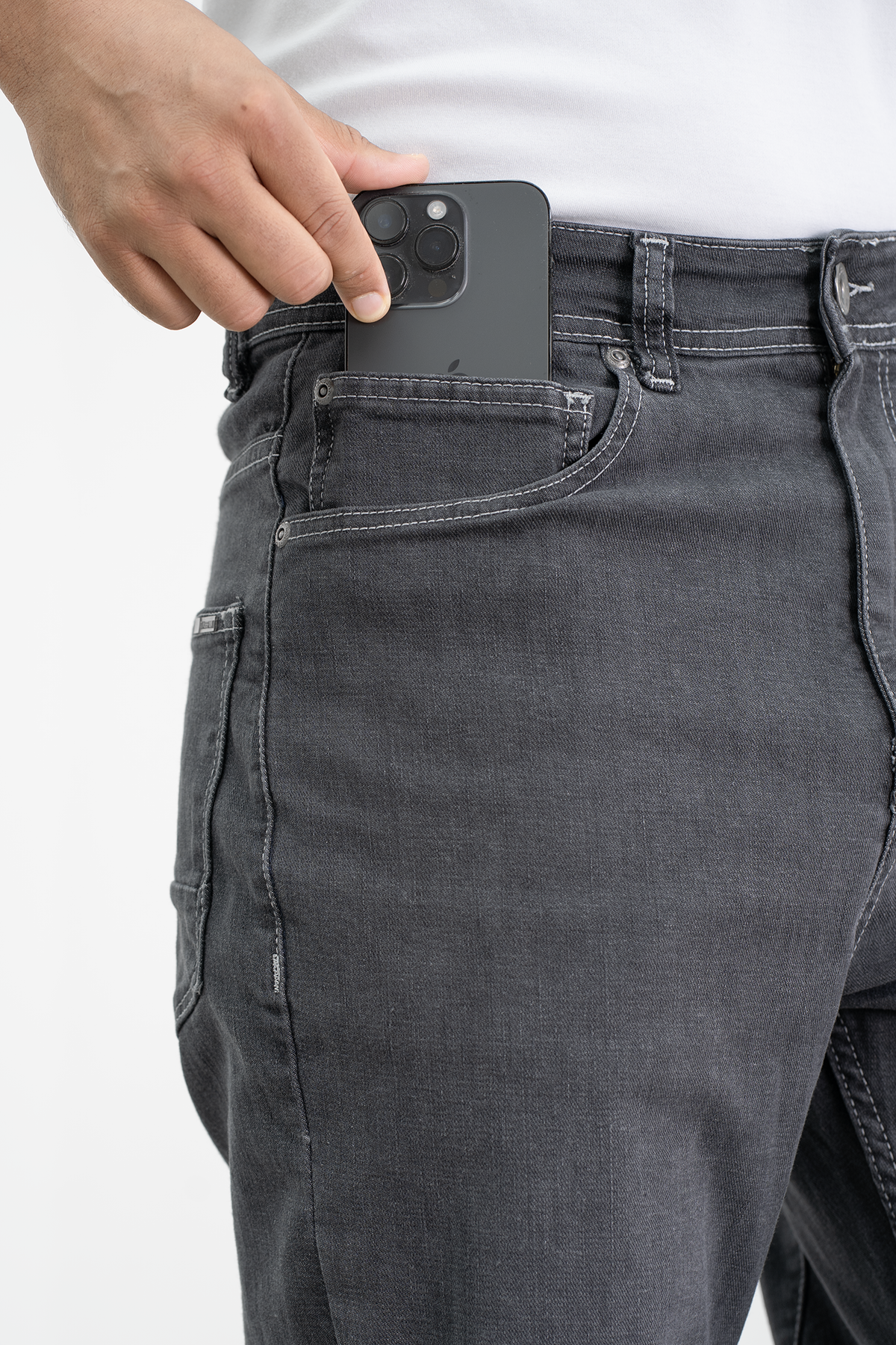 ELVI - Jogpant Denim