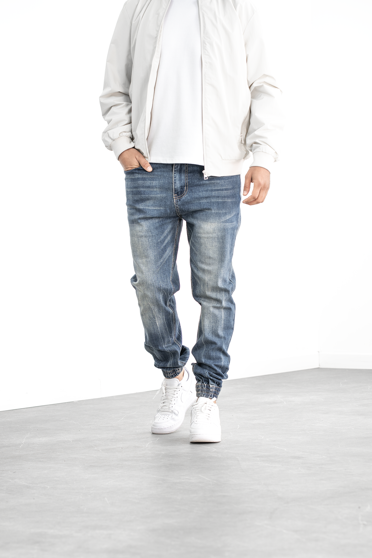 DUNEO – Jogpant denim