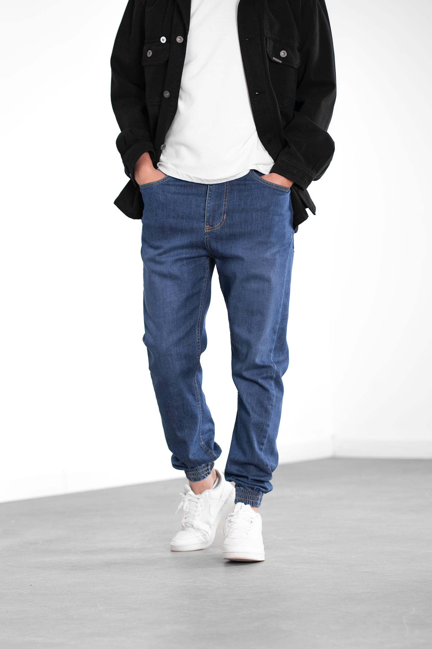MIST – Jogpant Denim Stoned - stone