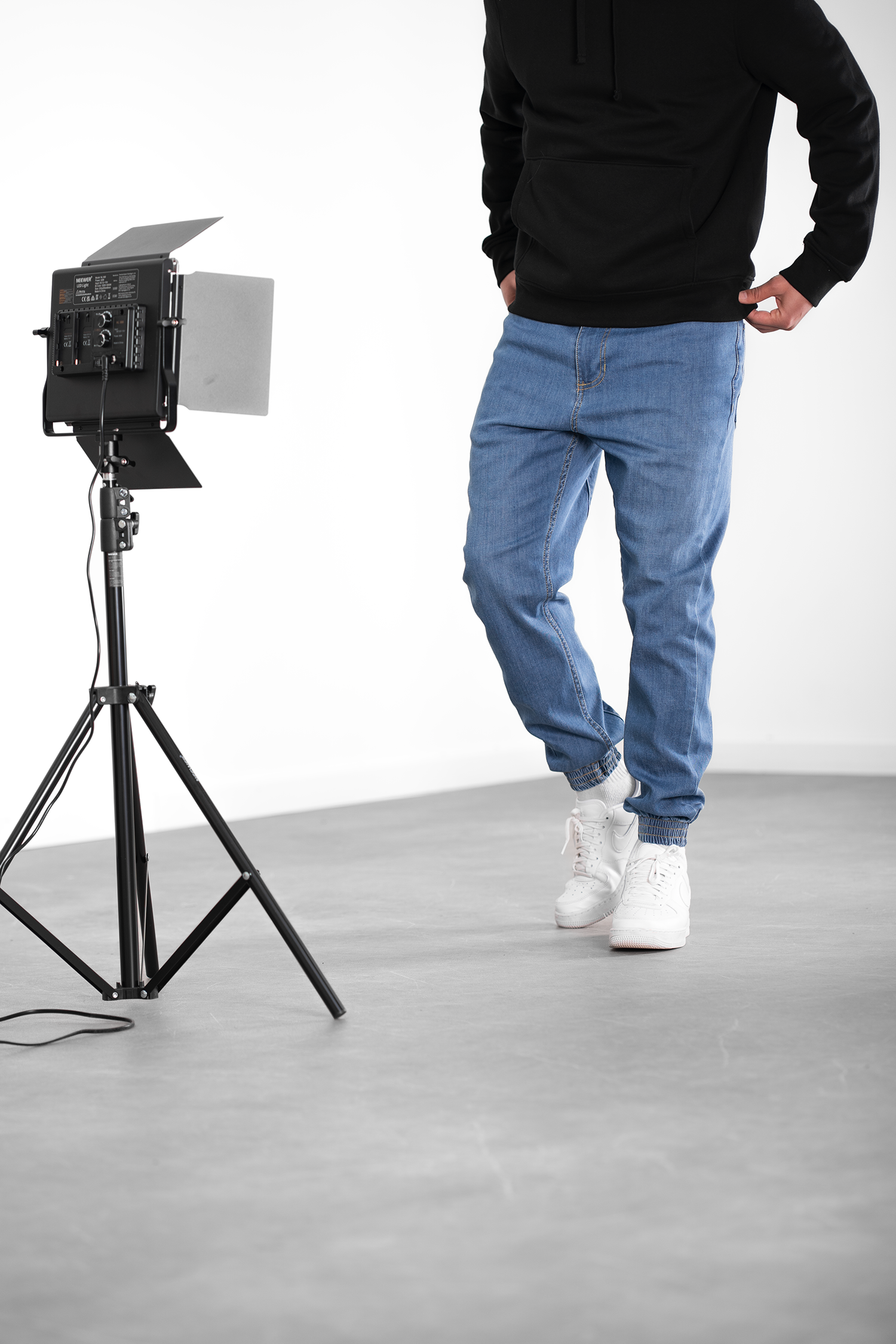 MIST – Jogpant Denim Stoned - double stone