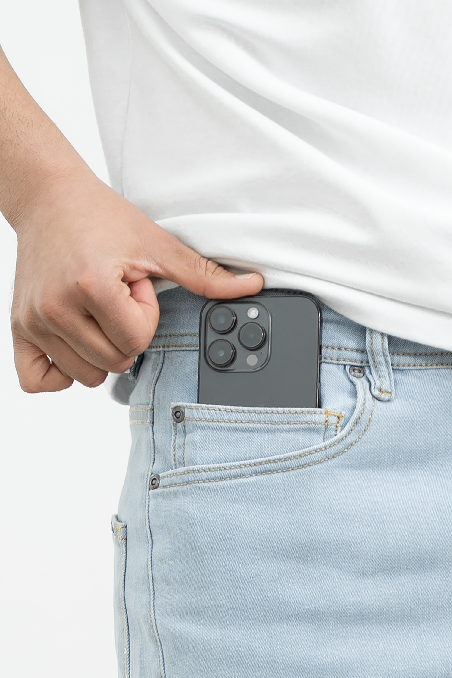 NIL – Jogpant Denim – Bleach