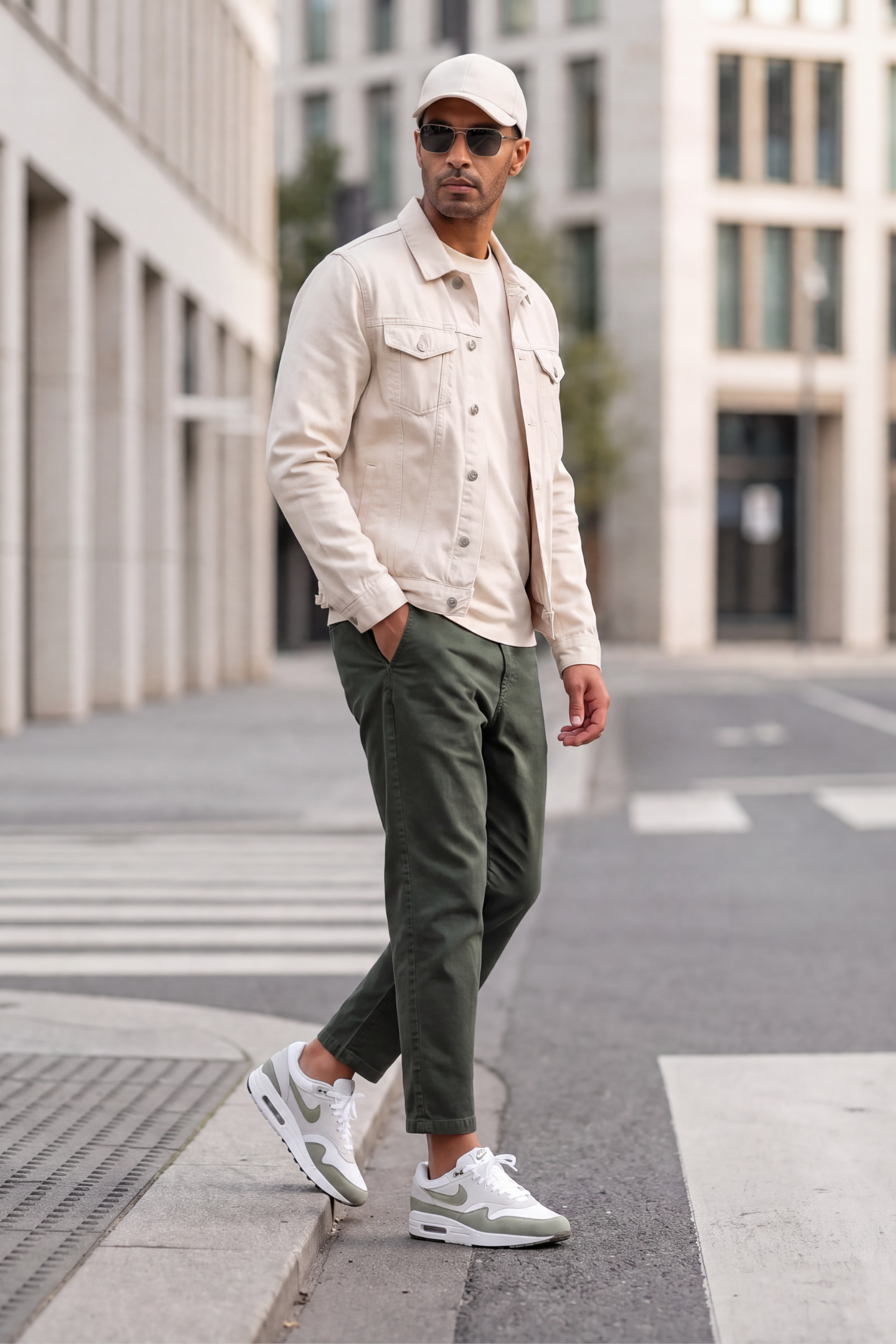EVOK – Pantalon 7/8 - Kaki