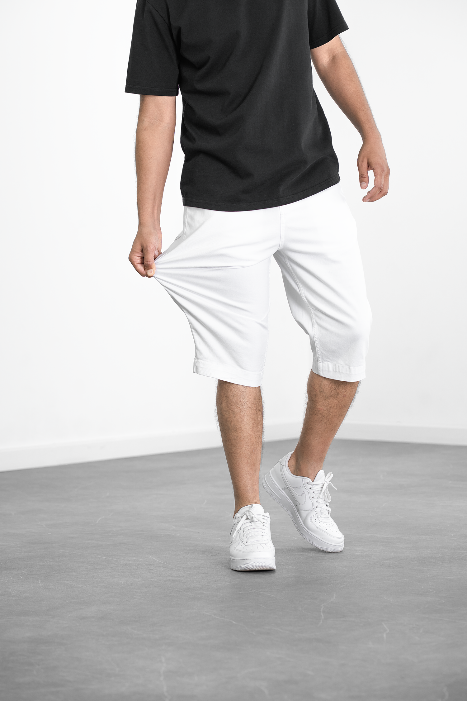 SOFT - Bermuda long - Blanc