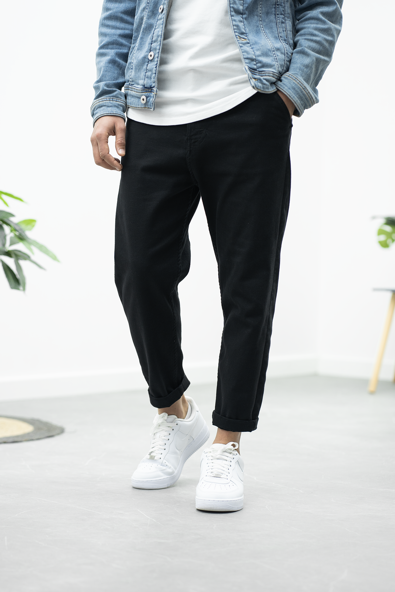 PANTALON HOMME 7/8ÈME CHINO