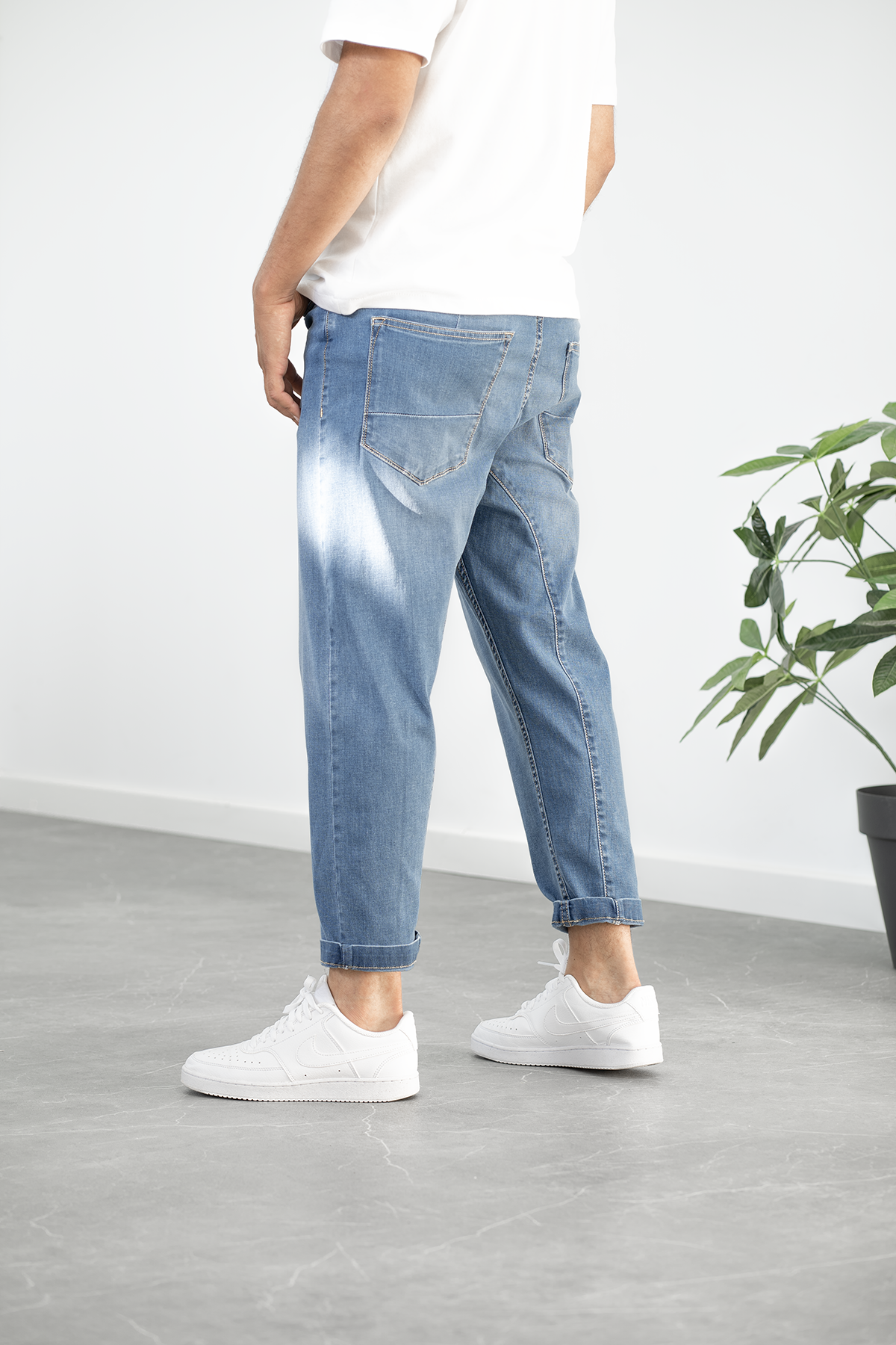 Pantalon 7/8ème jeans 2 stone Nil
