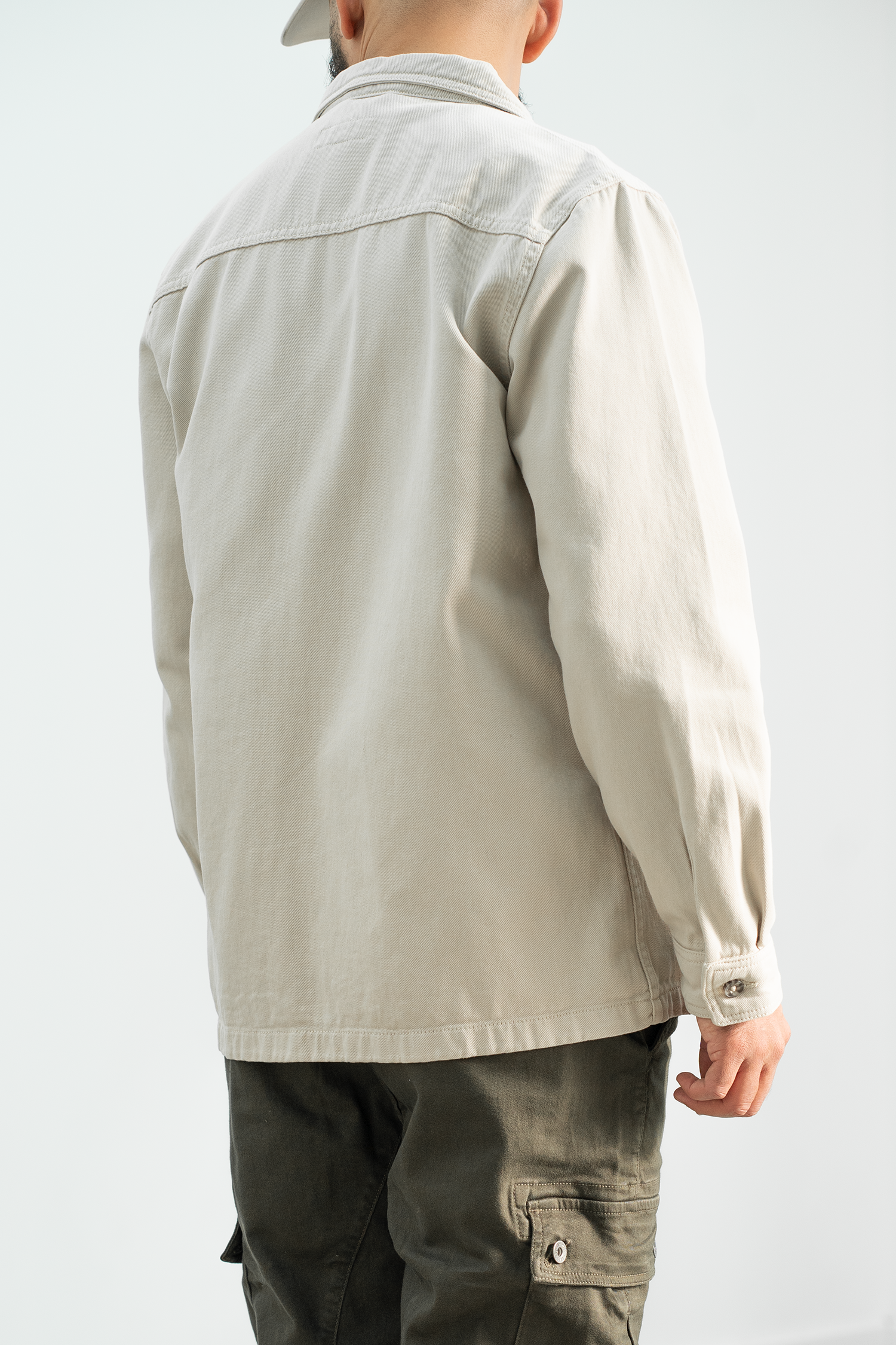 SURCHEMISE SERGÉ - surchemise sergé
