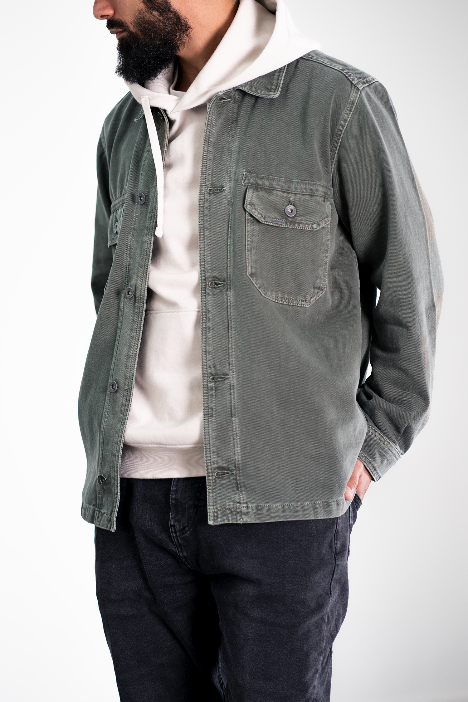 PATINA – Surchemise - kaki