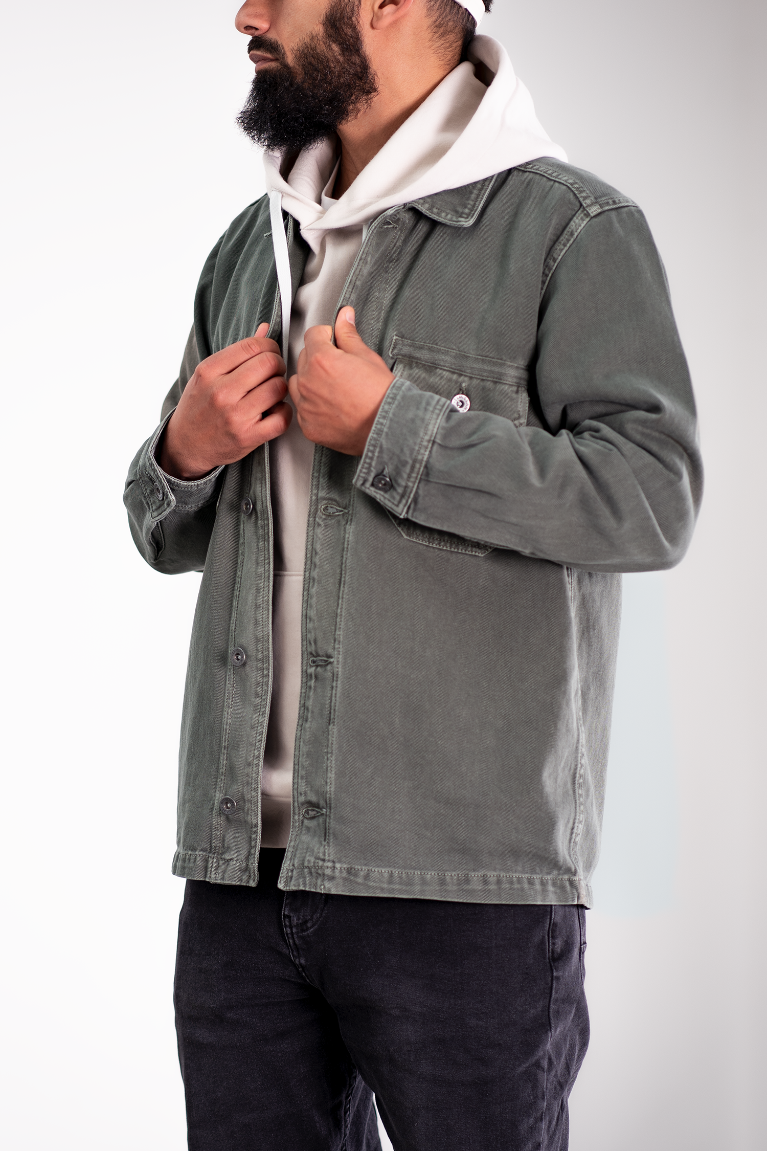 PATINA – Surchemise - Kaki