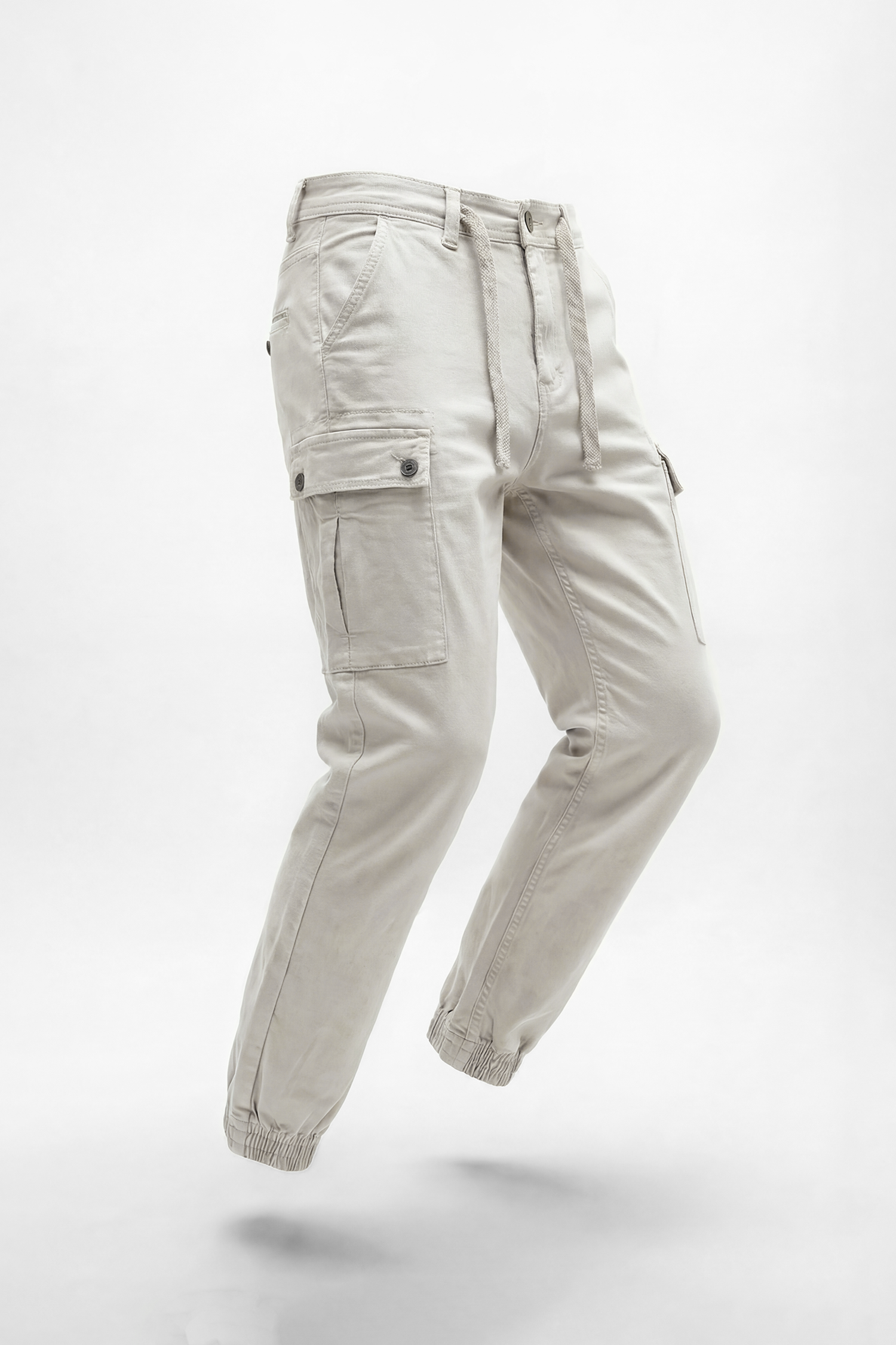 CHEVY – Jogpant Cargo - crème