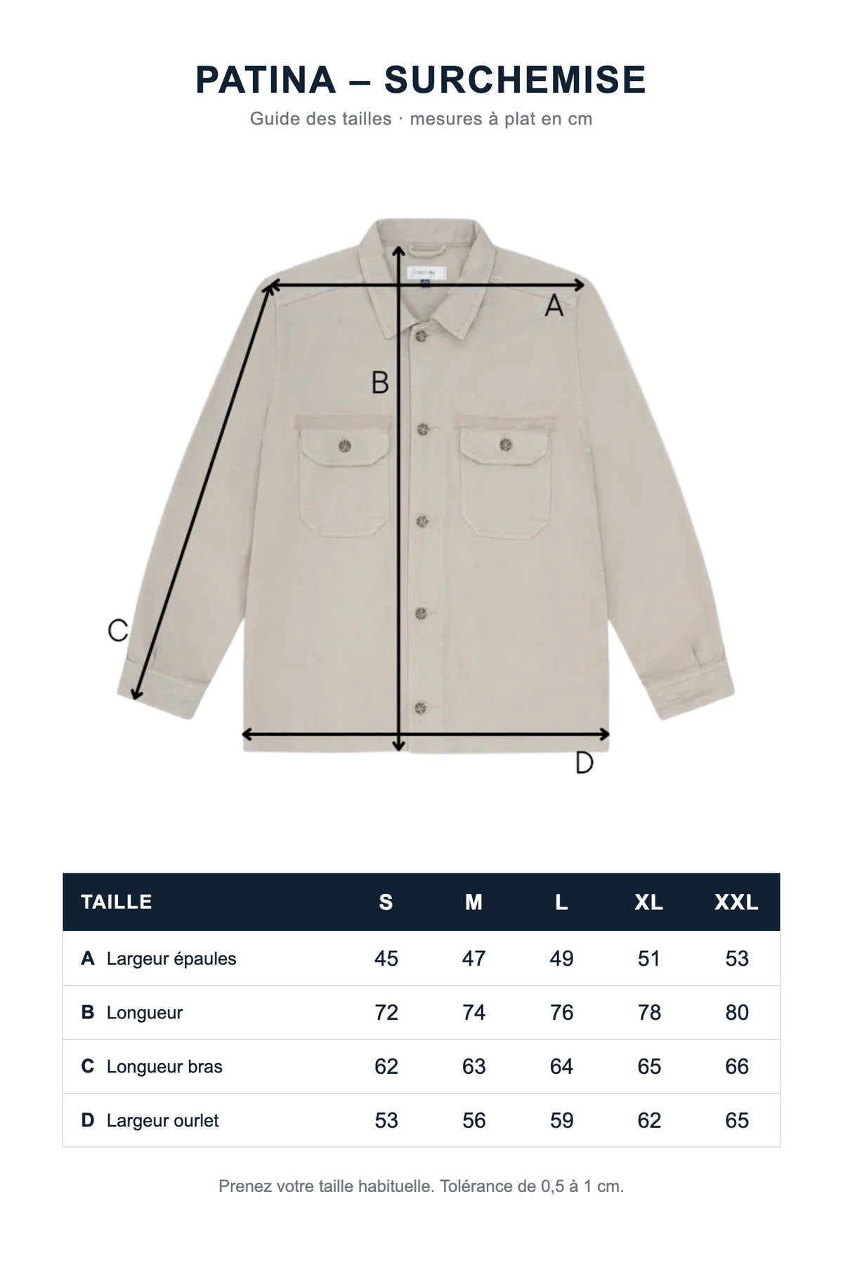 PATINA – Surchemise - patina – surchemise
