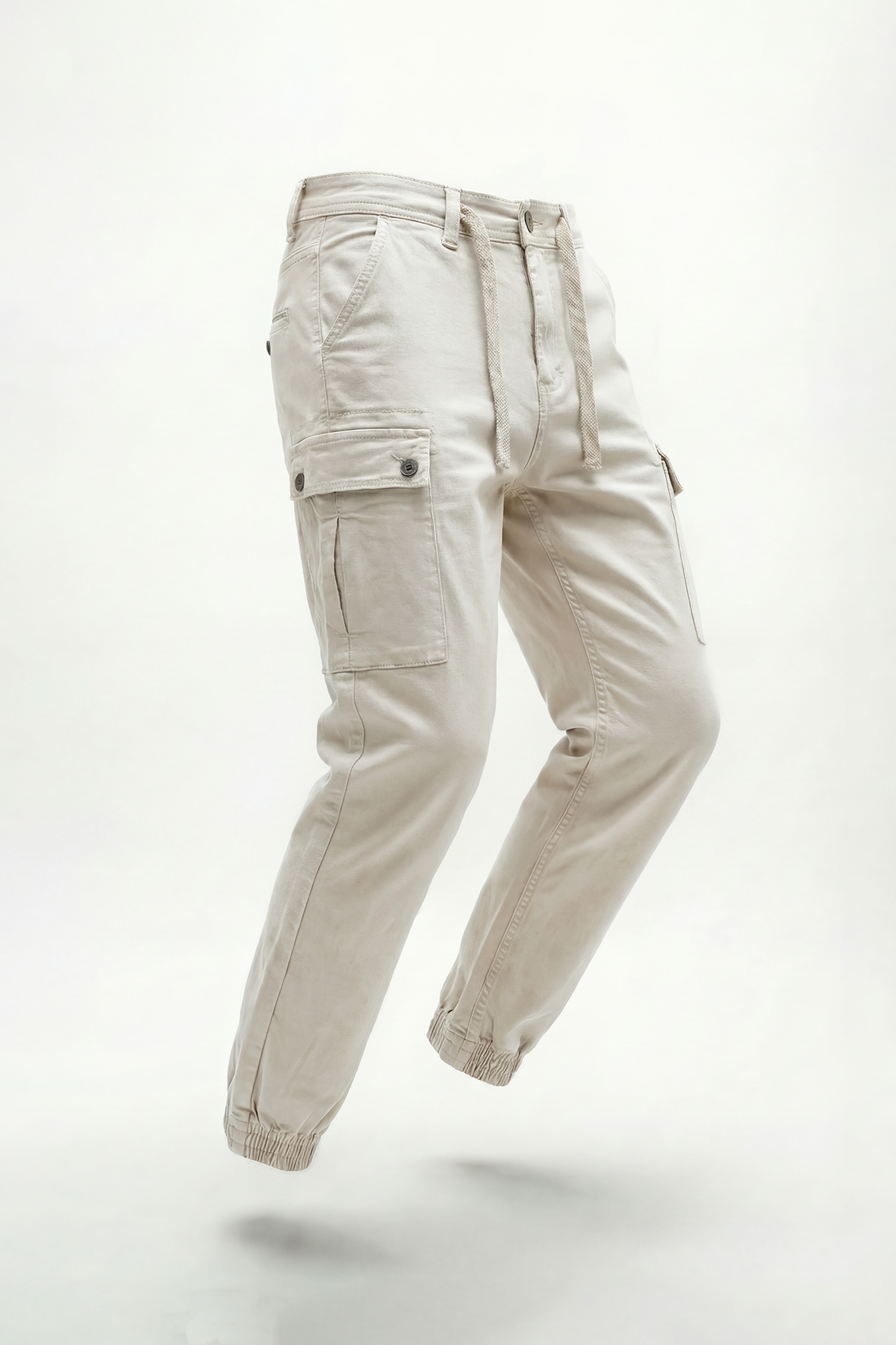 CHEVY – Jogpant Cargo - Crème
