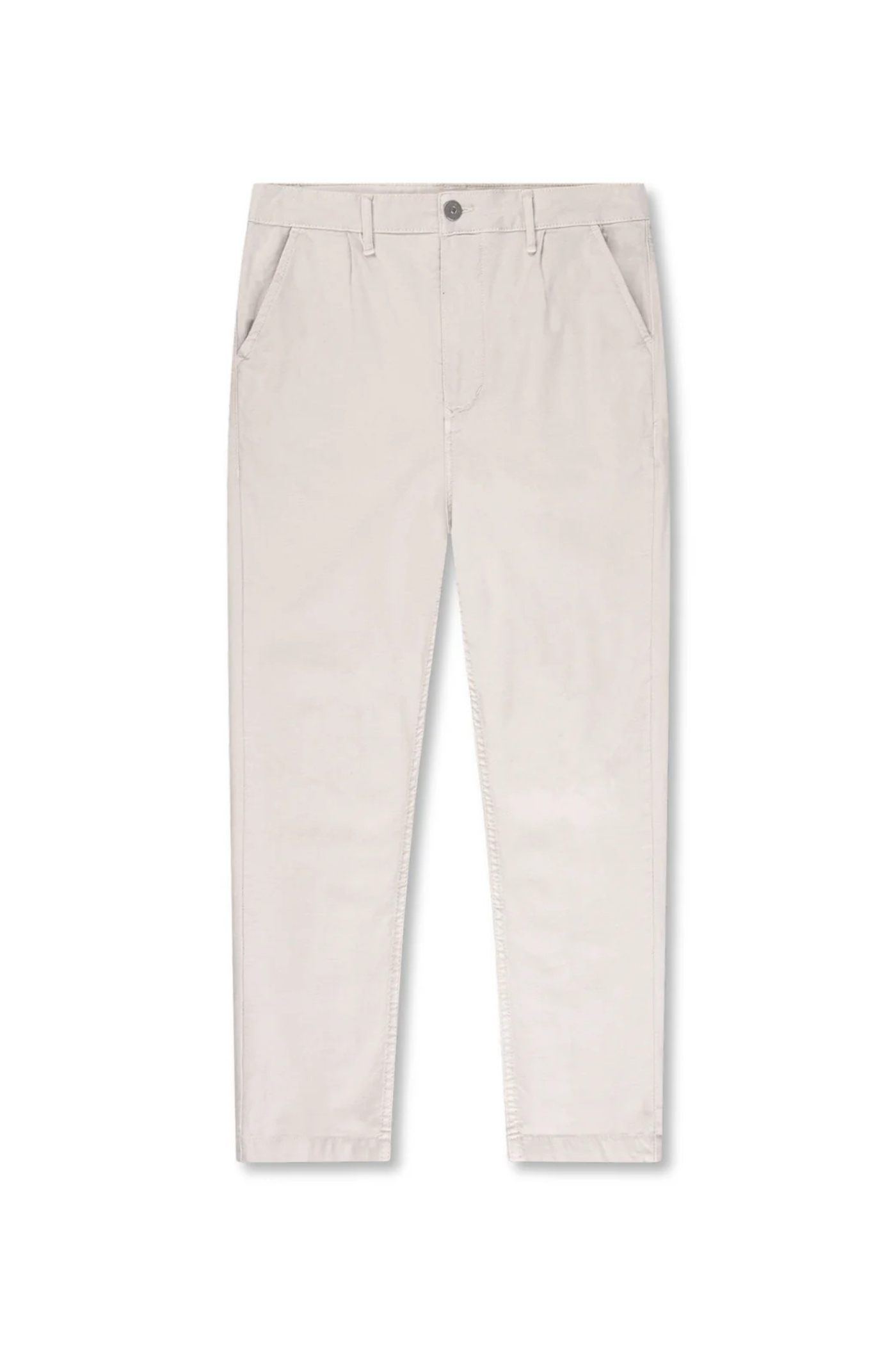 PINCE – Pantalon Piqué - Crème