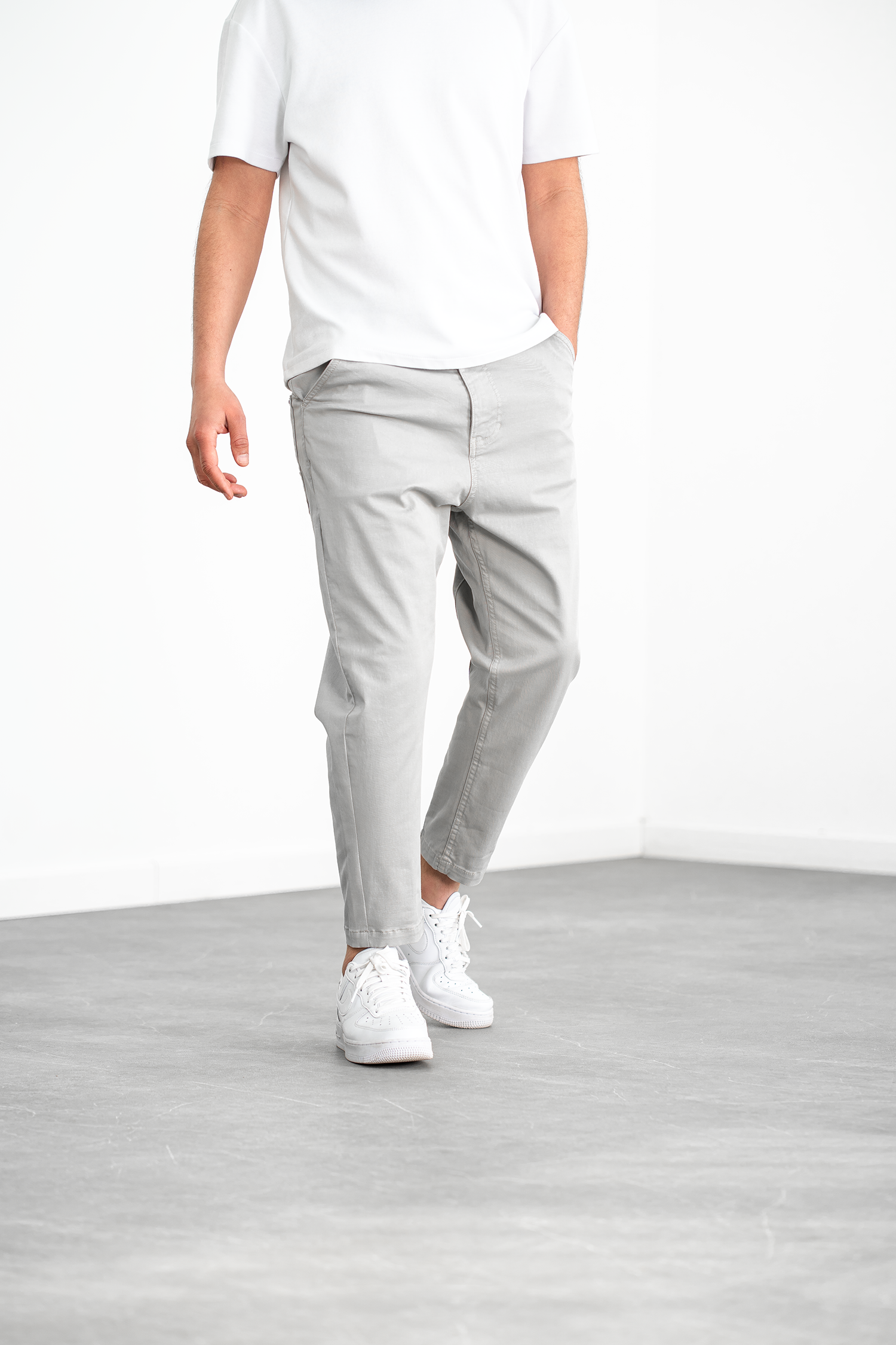EVOK – Pantalon 7/8 - gris