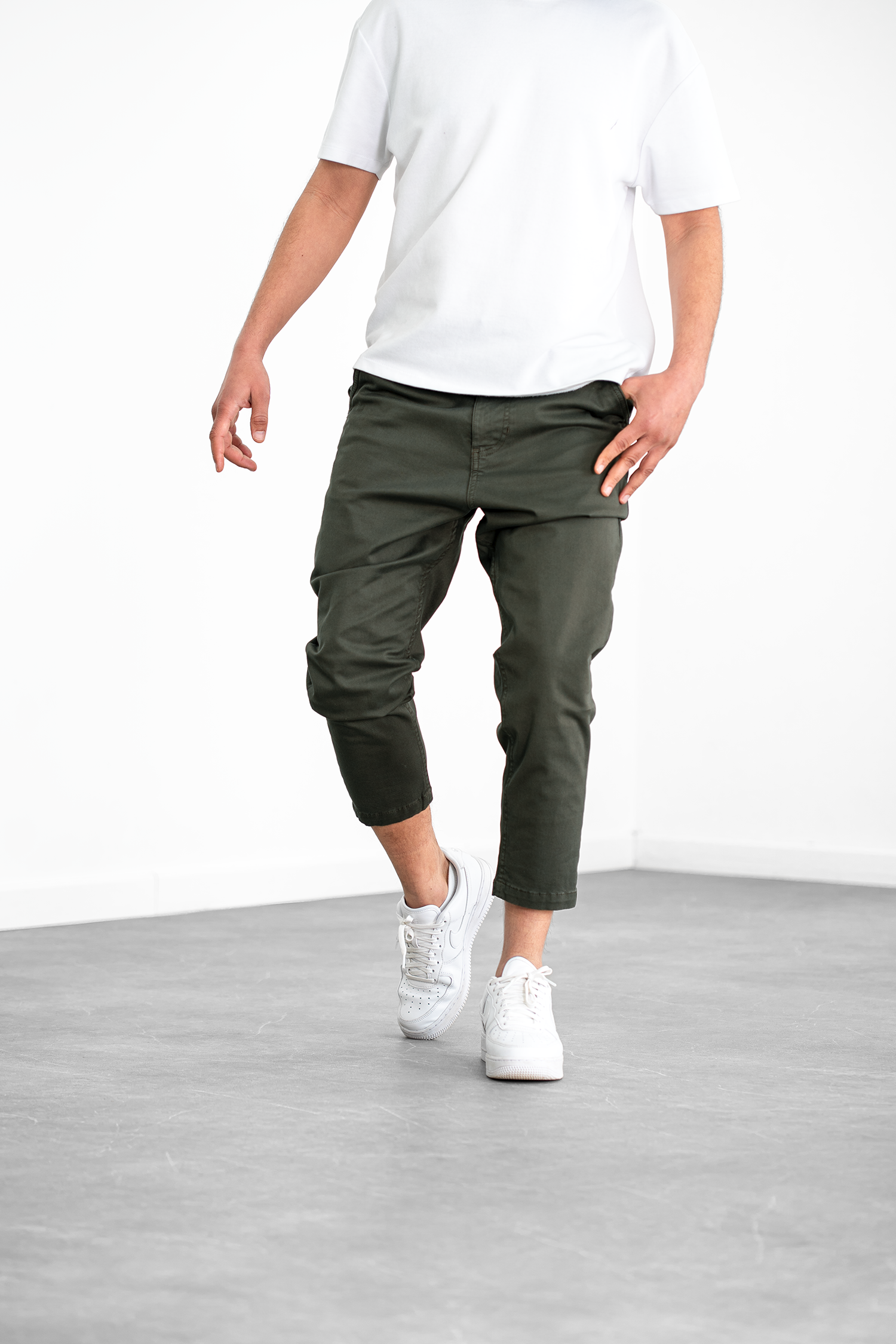 EVOK – Pantalon 7/8 - kaki