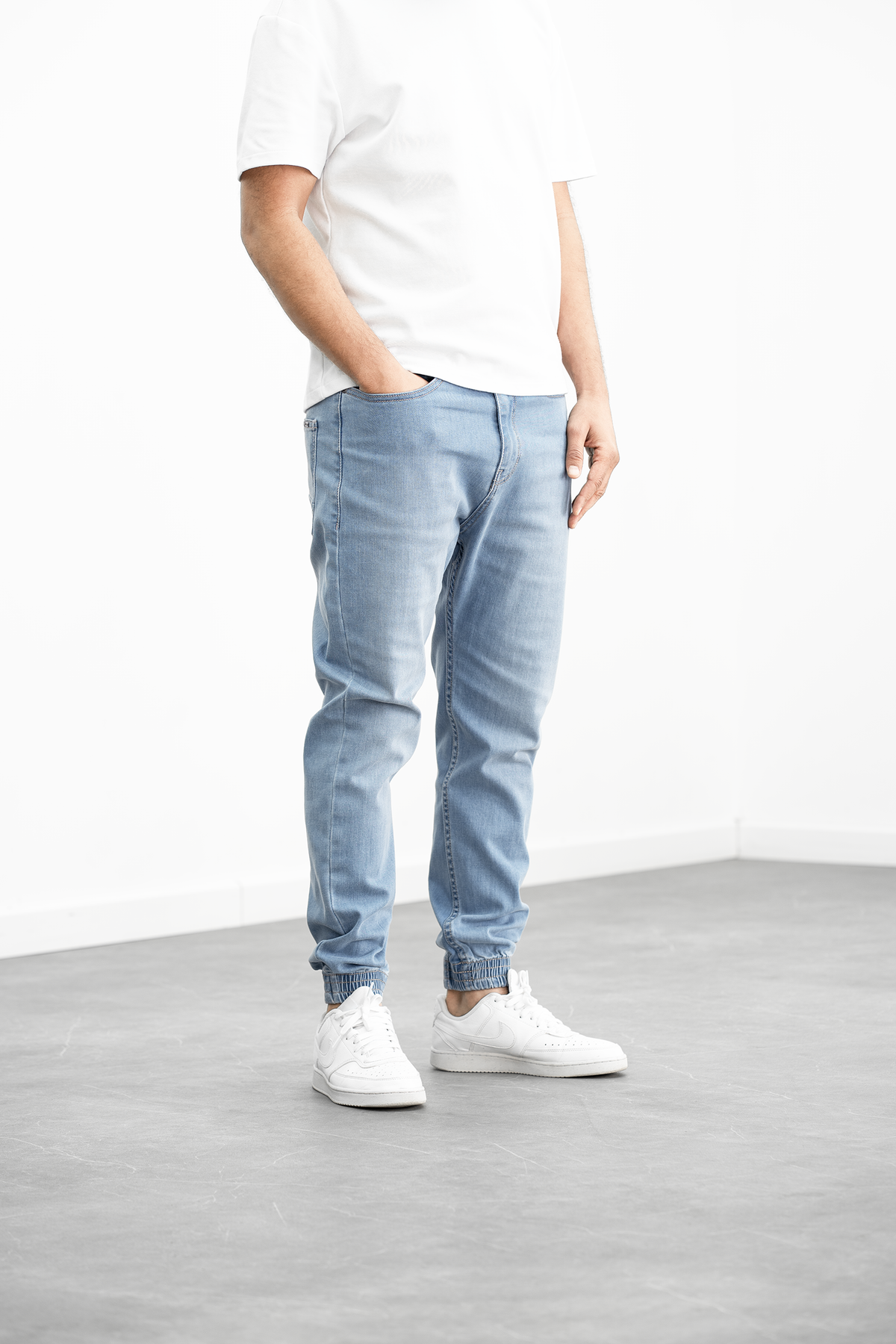 LOM – Jogpant Denim – 2 Stone