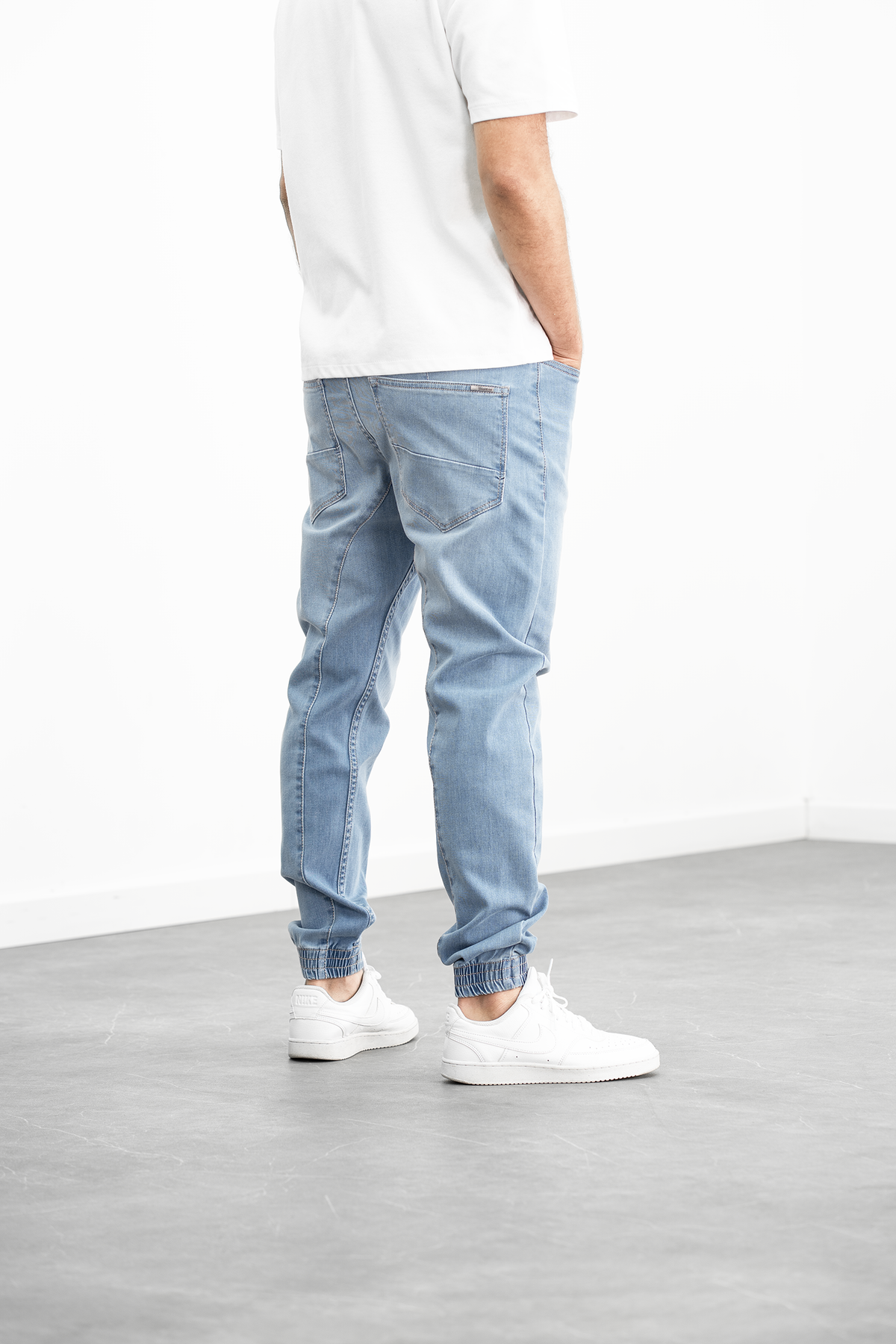LOM – Jogpant Denim – 2 Stone