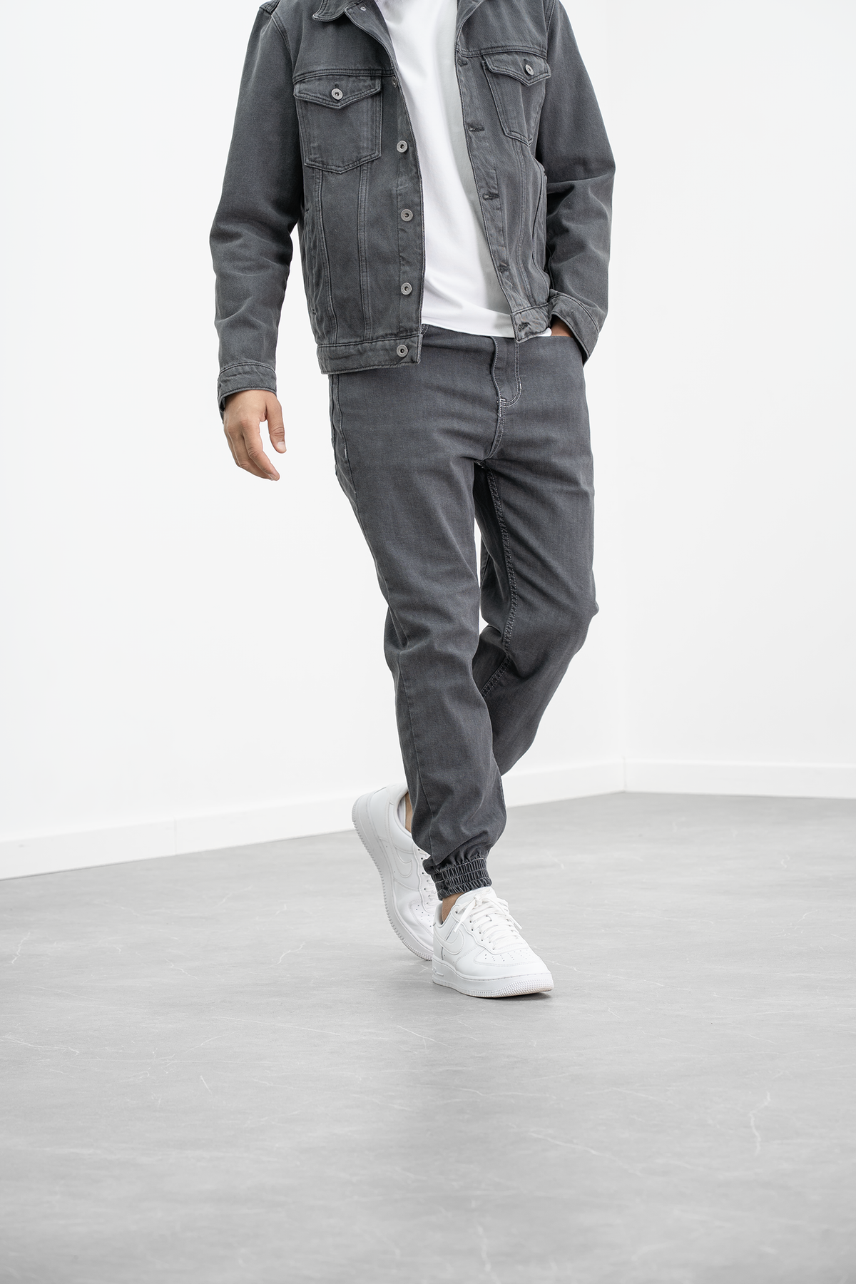 ELVI - Jogpant Denim