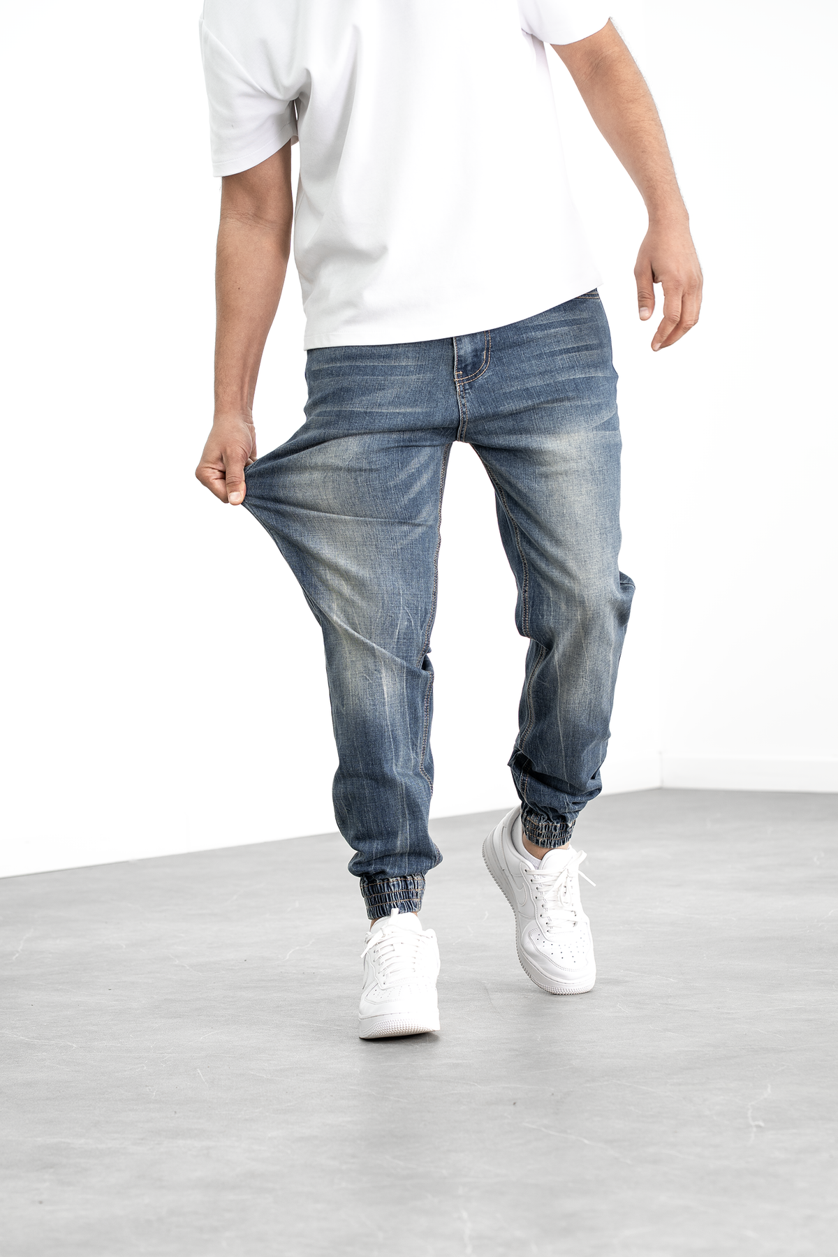 DUNEO – Jogpant denim