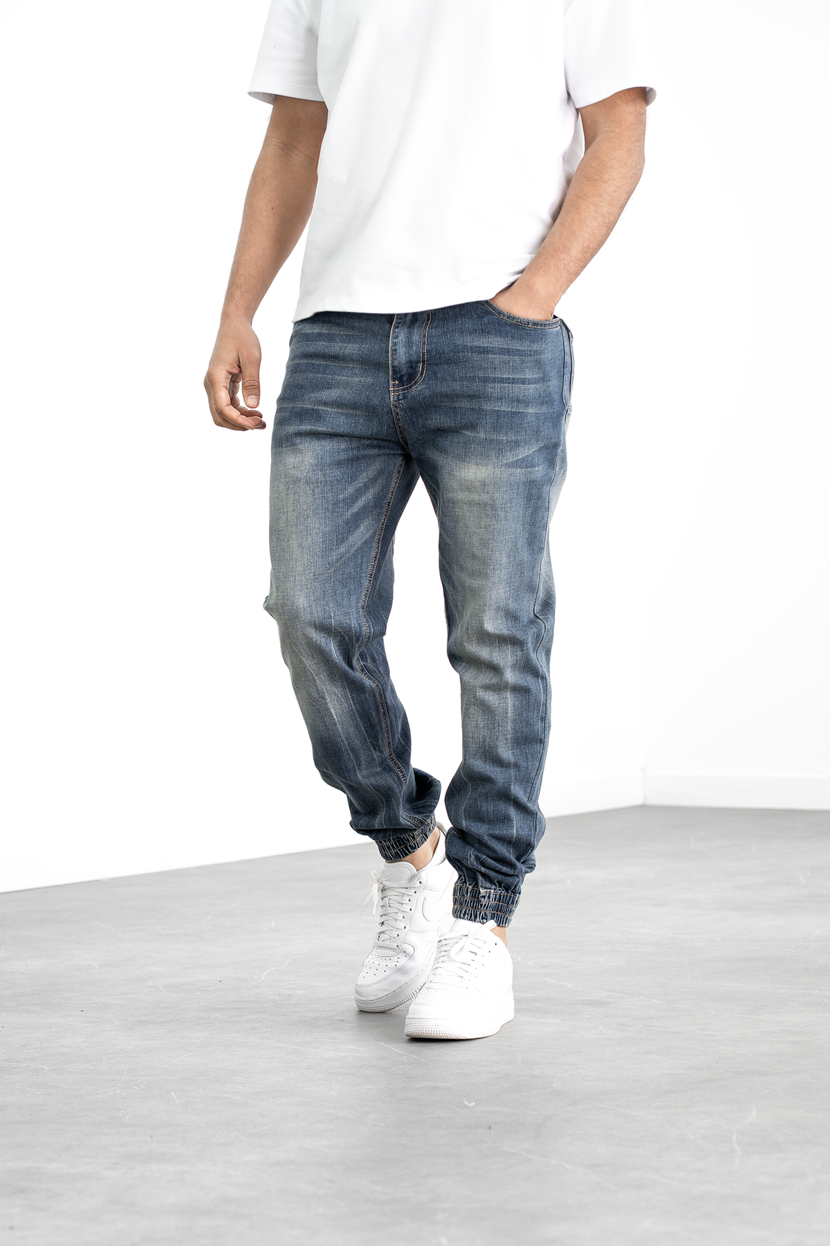 DUNEO – Jogpant denim