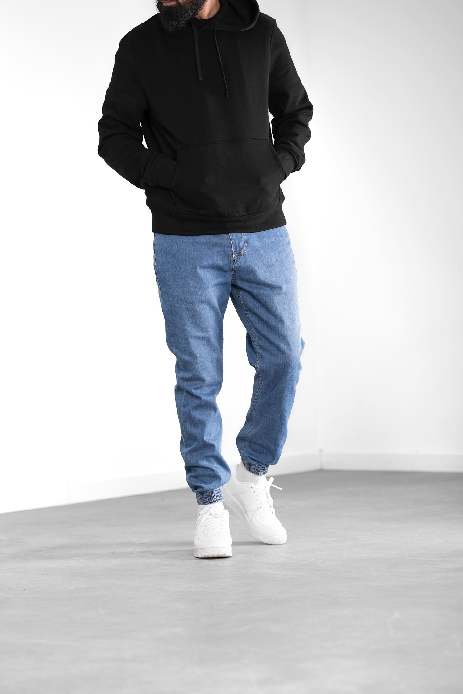 MIST – Jogpant Denim Stoned - double stone